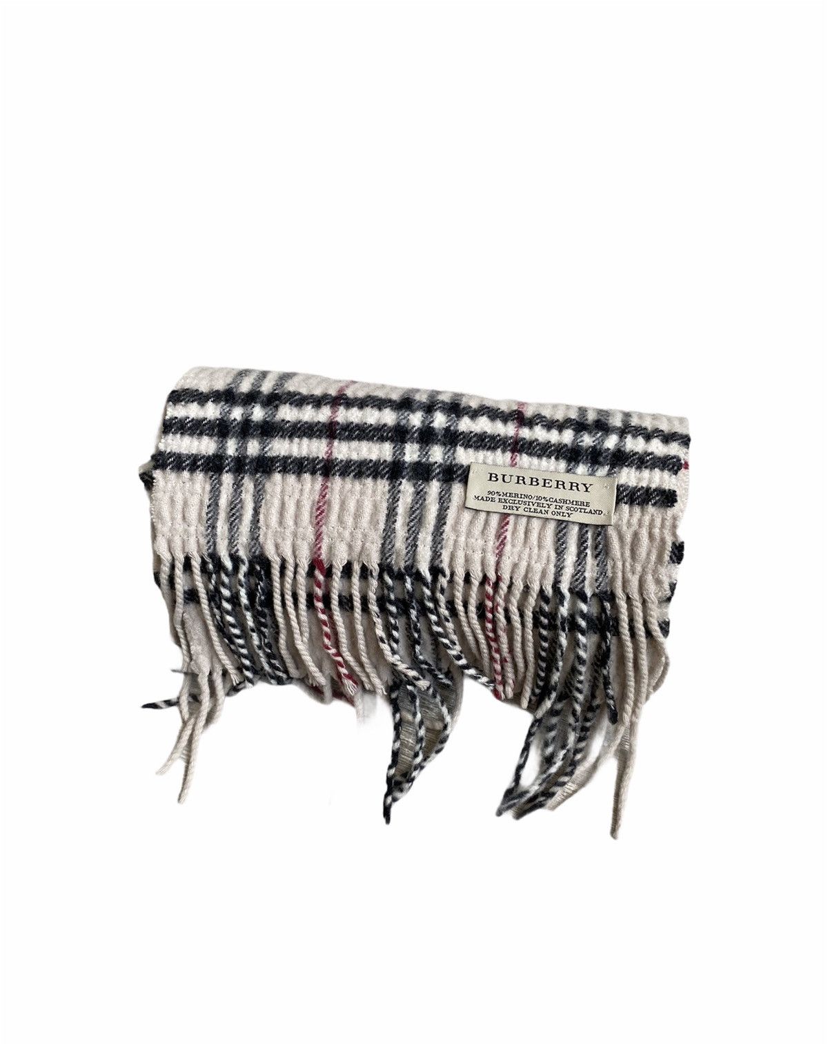 Burberry 🔥450$ Burberry Nova Check Cashmere Merino Scarf/Check Scarf Size ONE SIZE - 14 Thumbnail