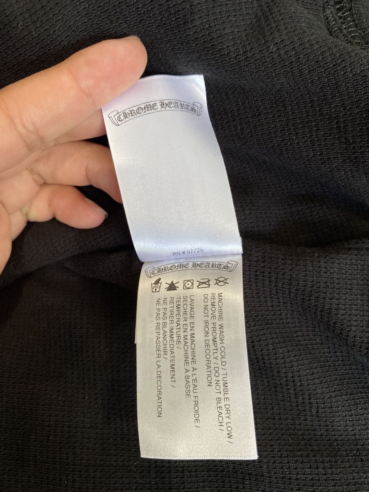 Chrome Hearts Chrome Hearts Thermal Horseshoe Floral Zip Hoodie Size US M / EU 48-50 / 2 - 5 Thumbnail