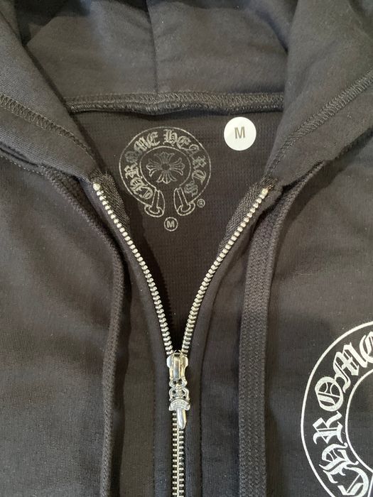 Chrome Hearts Chrome Hearts Thermal Horseshoe Floral Zip Hoodie Size US M / EU 48-50 / 2 - 2 Preview