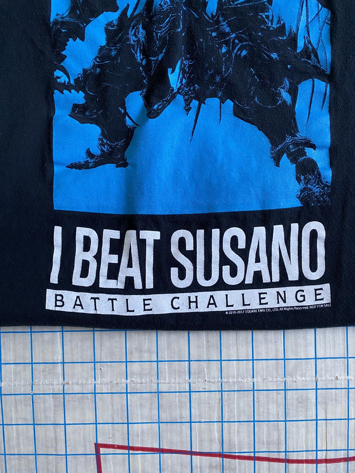 Japanese Brand Final Fantasy XIV Online Stormblood I Beat Susano Tee Medium Size US M / EU 48-50 / 2 - 4 Thumbnail
