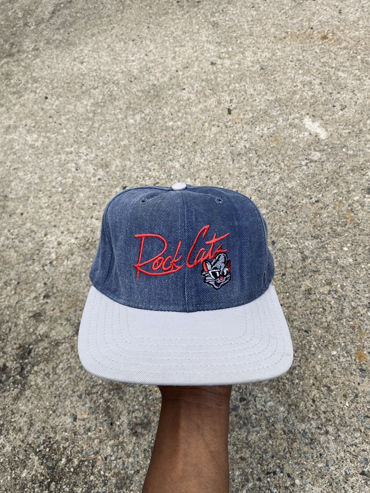 MLB × New Era × Vintage Vintage 90s Hardware city Rock Cats Hat Size ONE SIZE - 1 Thumbnail