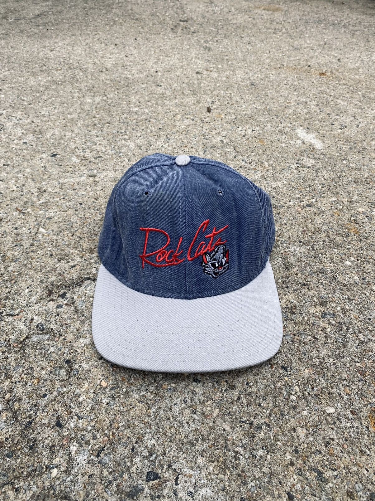 MLB × New Era × Vintage Vintage 90s Hardware city Rock Cats Hat Size ONE SIZE - 2 Thumbnail