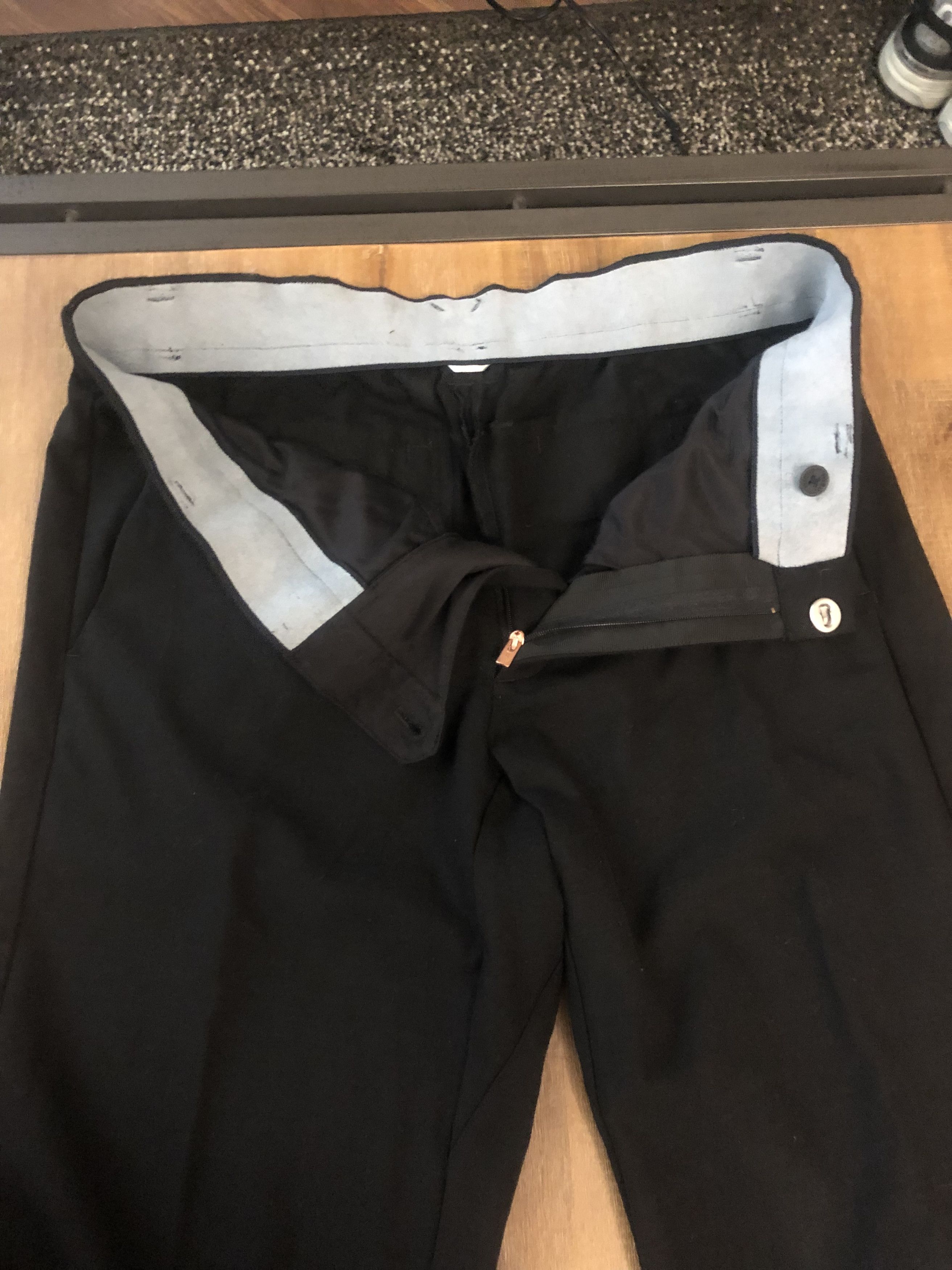 Kit and Ace Black Suit Pant Slim Size US 30 / EU 46 - 3 Thumbnail