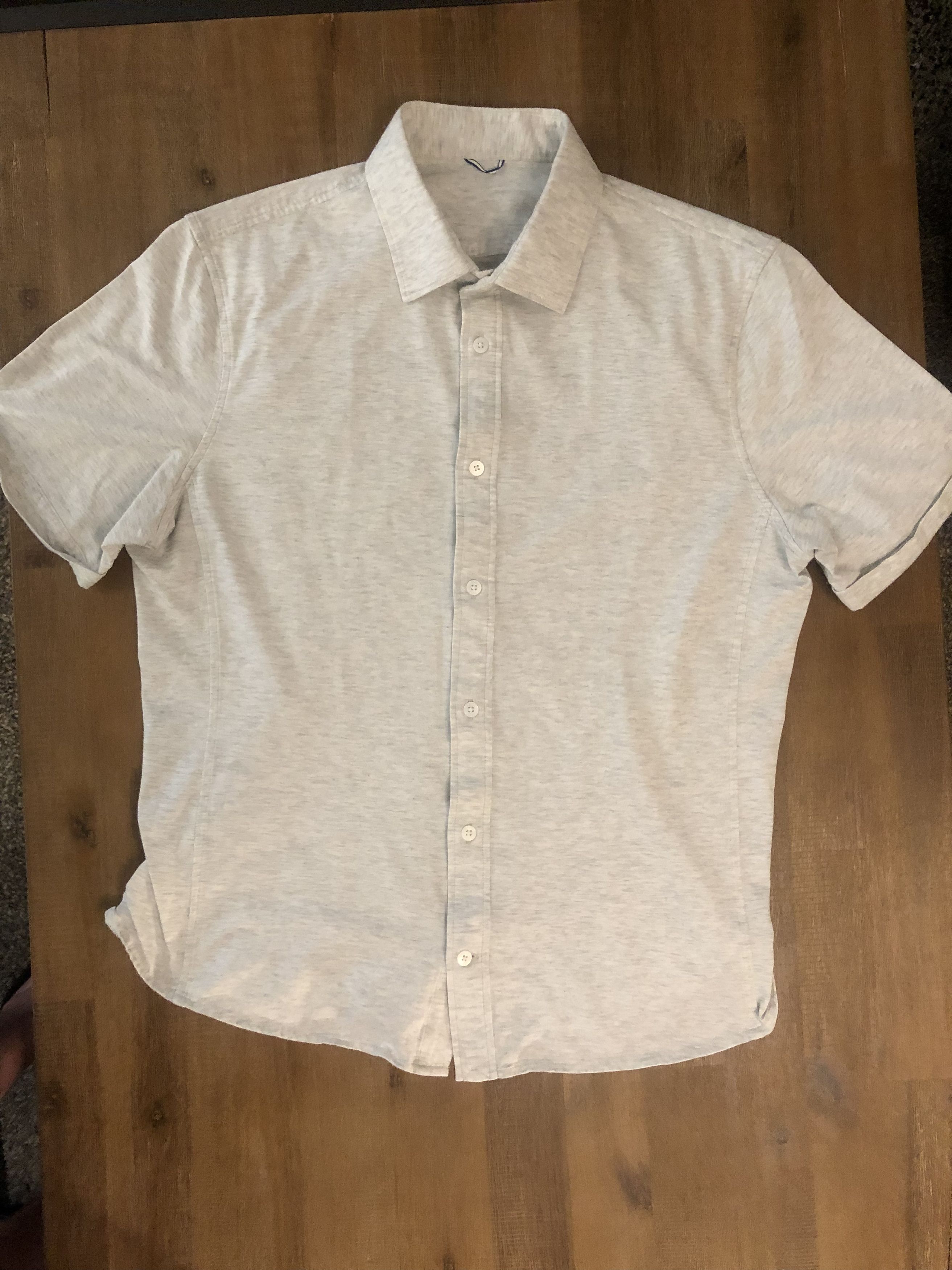 Kit and Ace Mens Short Sleeve Button Up Shirt Size US L / EU 52-54 / 3 - 3 Thumbnail