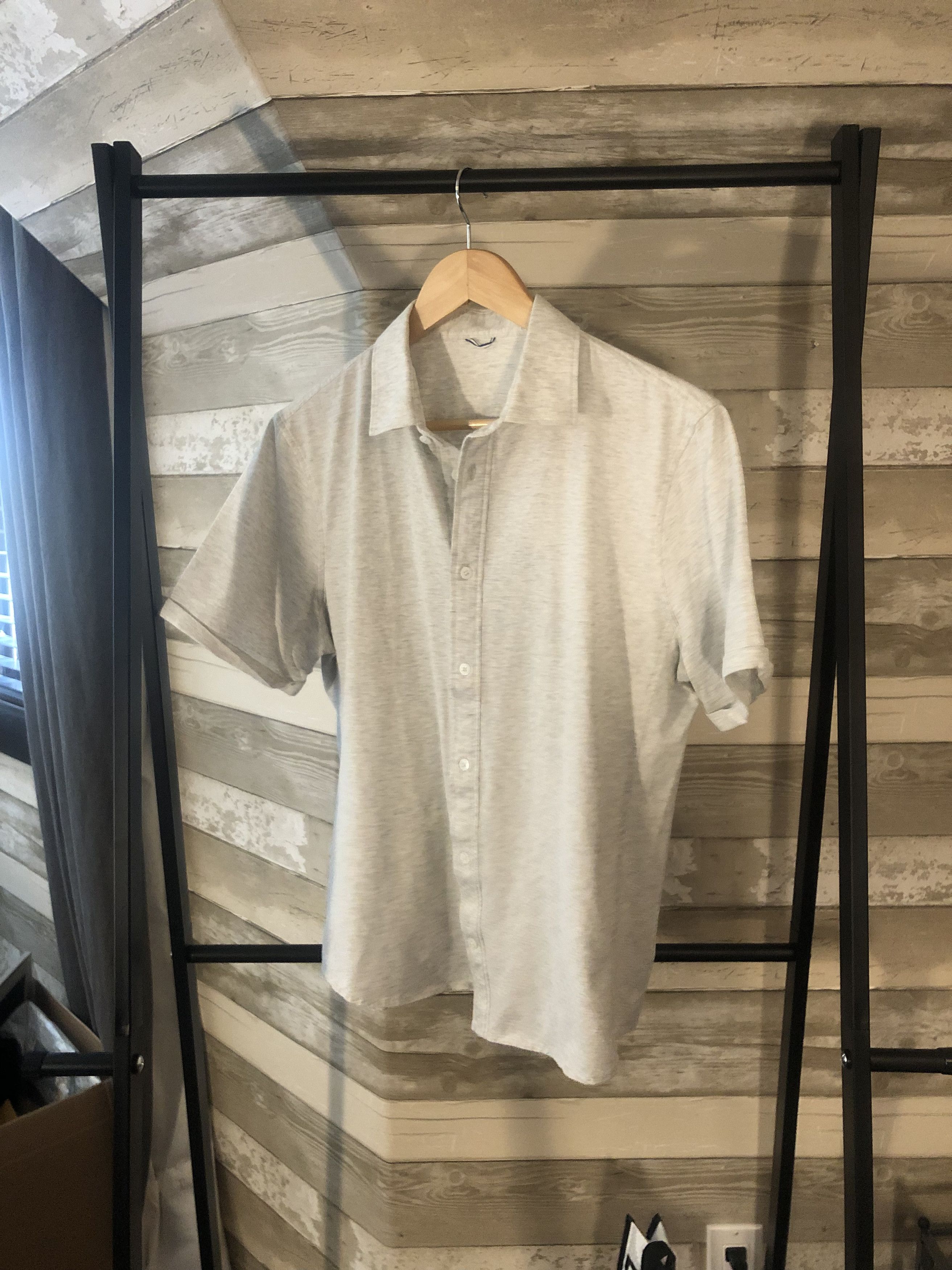 Kit and Ace Mens Short Sleeve Button Up Shirt Size US L / EU 52-54 / 3 - 1 Thumbnail