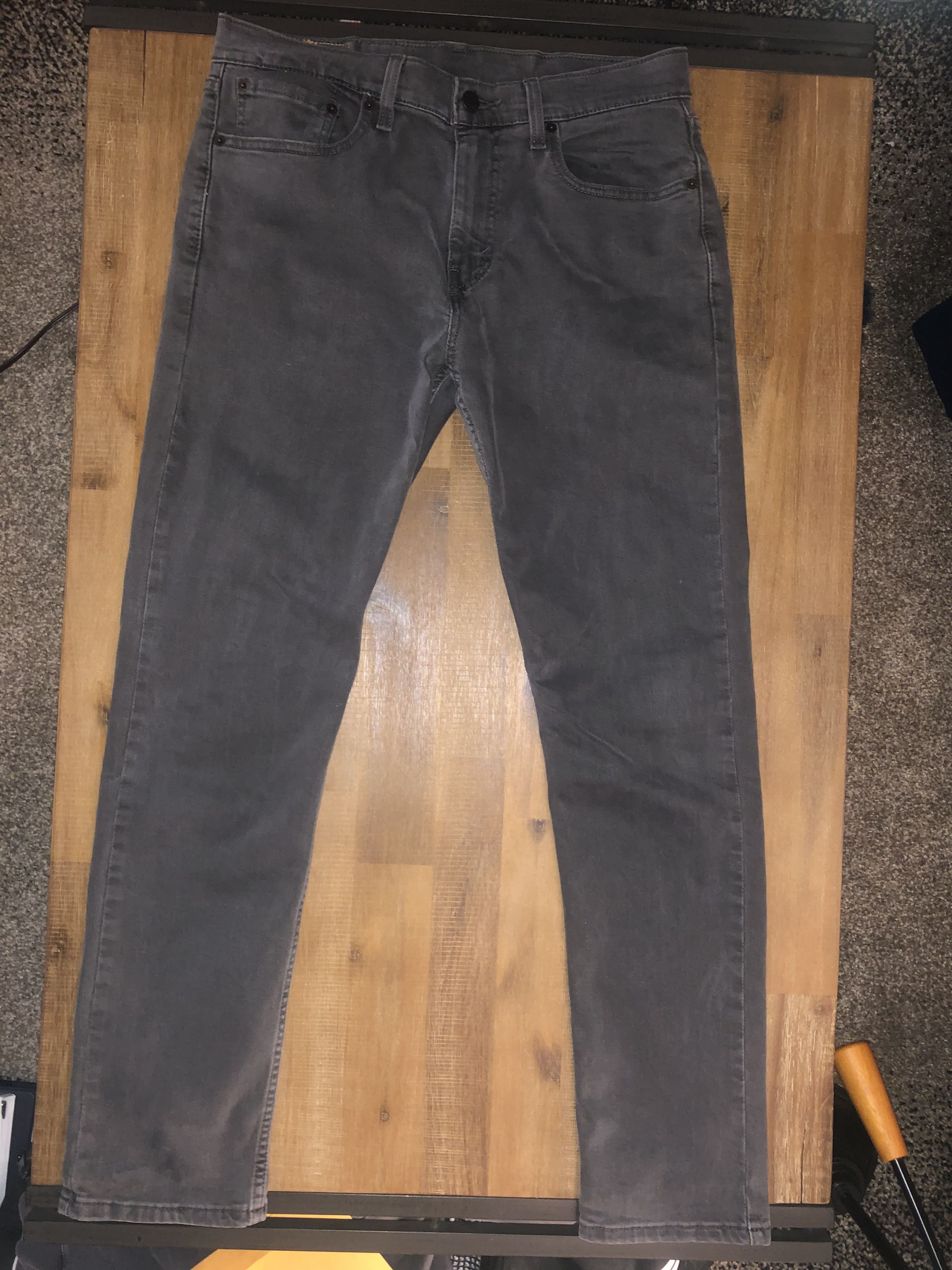 Levi's Levis 502 Dark Grey Size US 32 / EU 48 - 5 Thumbnail