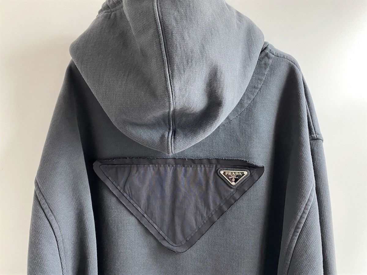 Prada Prada x Raf Simons 2021 SS cotton fleece hoodie Size US M / EU 48-50 / 2 - 7 Thumbnail