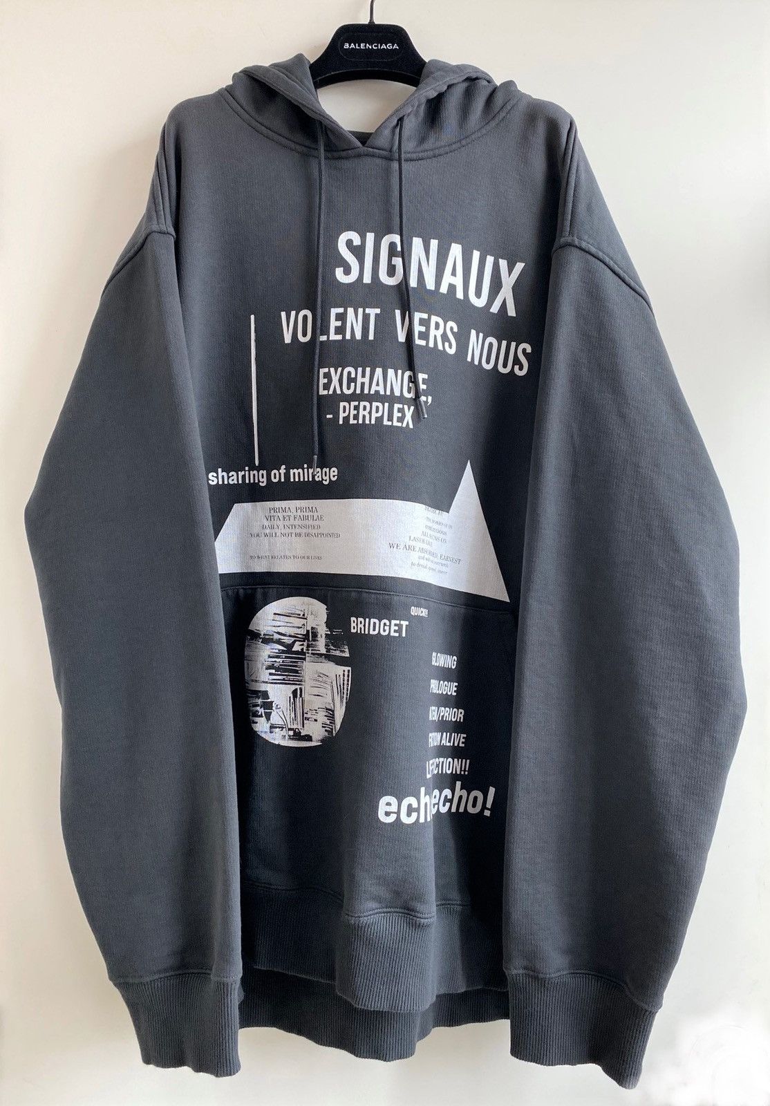 Prada Prada x Raf Simons 2021 SS cotton fleece hoodie Size US M / EU 48-50 / 2 - 4 Thumbnail