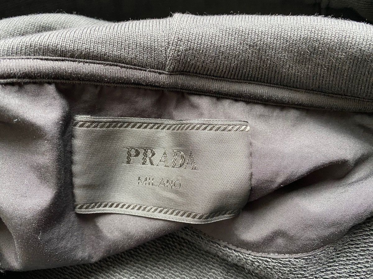 Prada Prada x Raf Simons 2021 SS cotton fleece hoodie Size US M / EU 48-50 / 2 - 10 Thumbnail