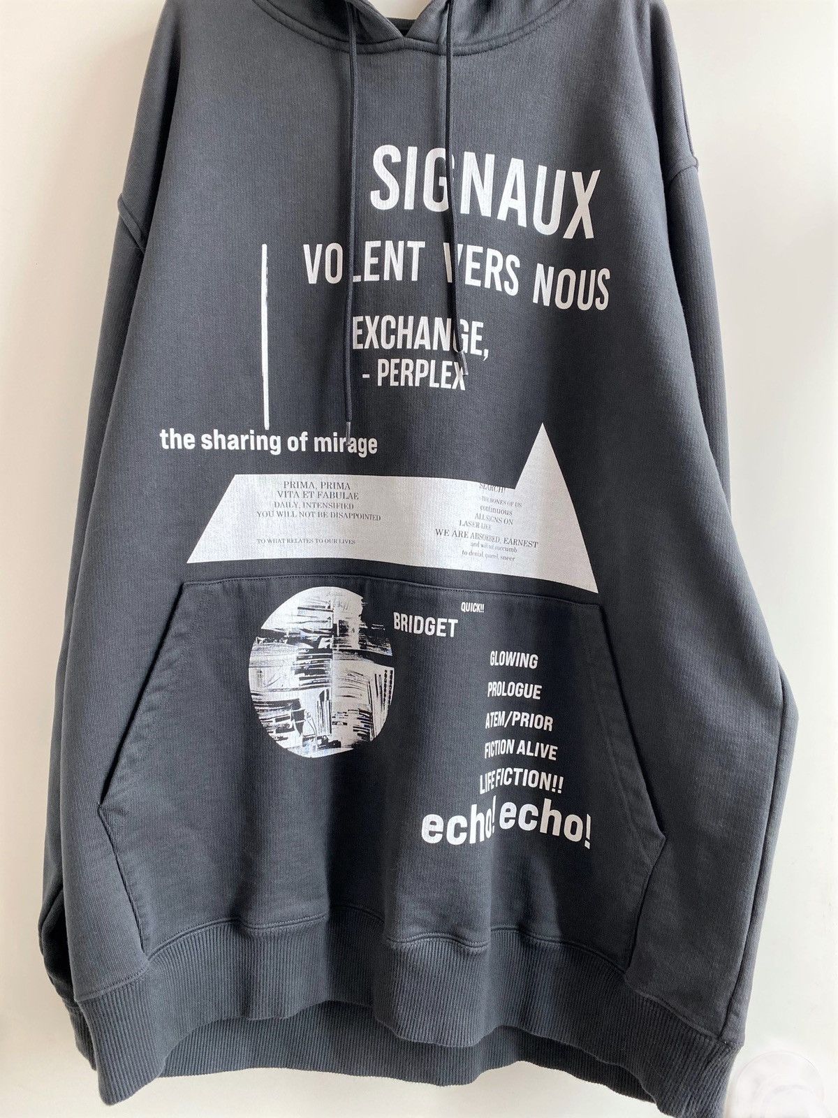 Prada Prada x Raf Simons 2021 SS cotton fleece hoodie Size US M / EU 48-50 / 2 - 5 Thumbnail