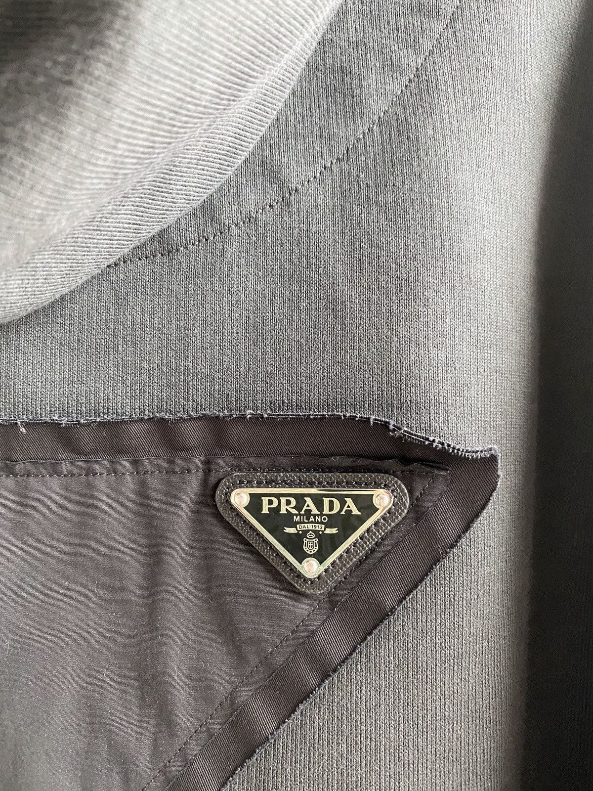 Prada Prada x Raf Simons 2021 SS cotton fleece hoodie Size US M / EU 48-50 / 2 - 8 Thumbnail