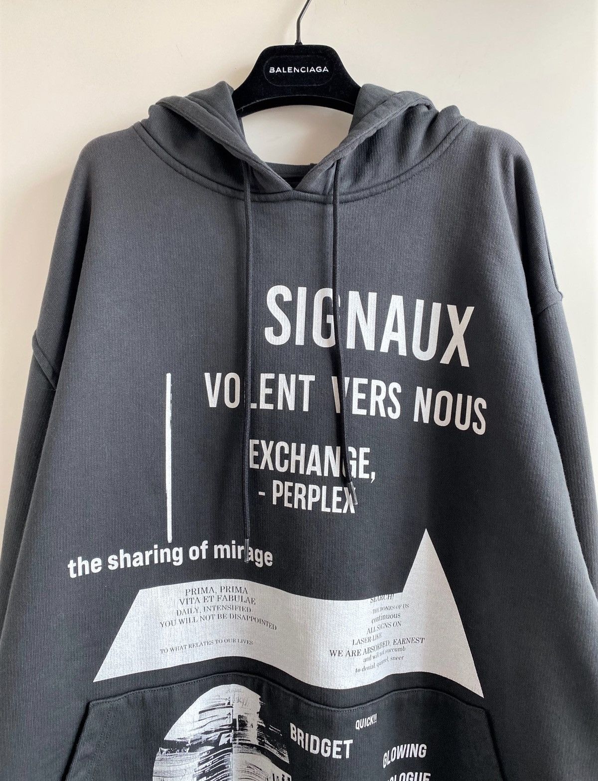 Prada Prada x Raf Simons 2021 SS cotton fleece hoodie Size US M / EU 48-50 / 2 - 6 Thumbnail