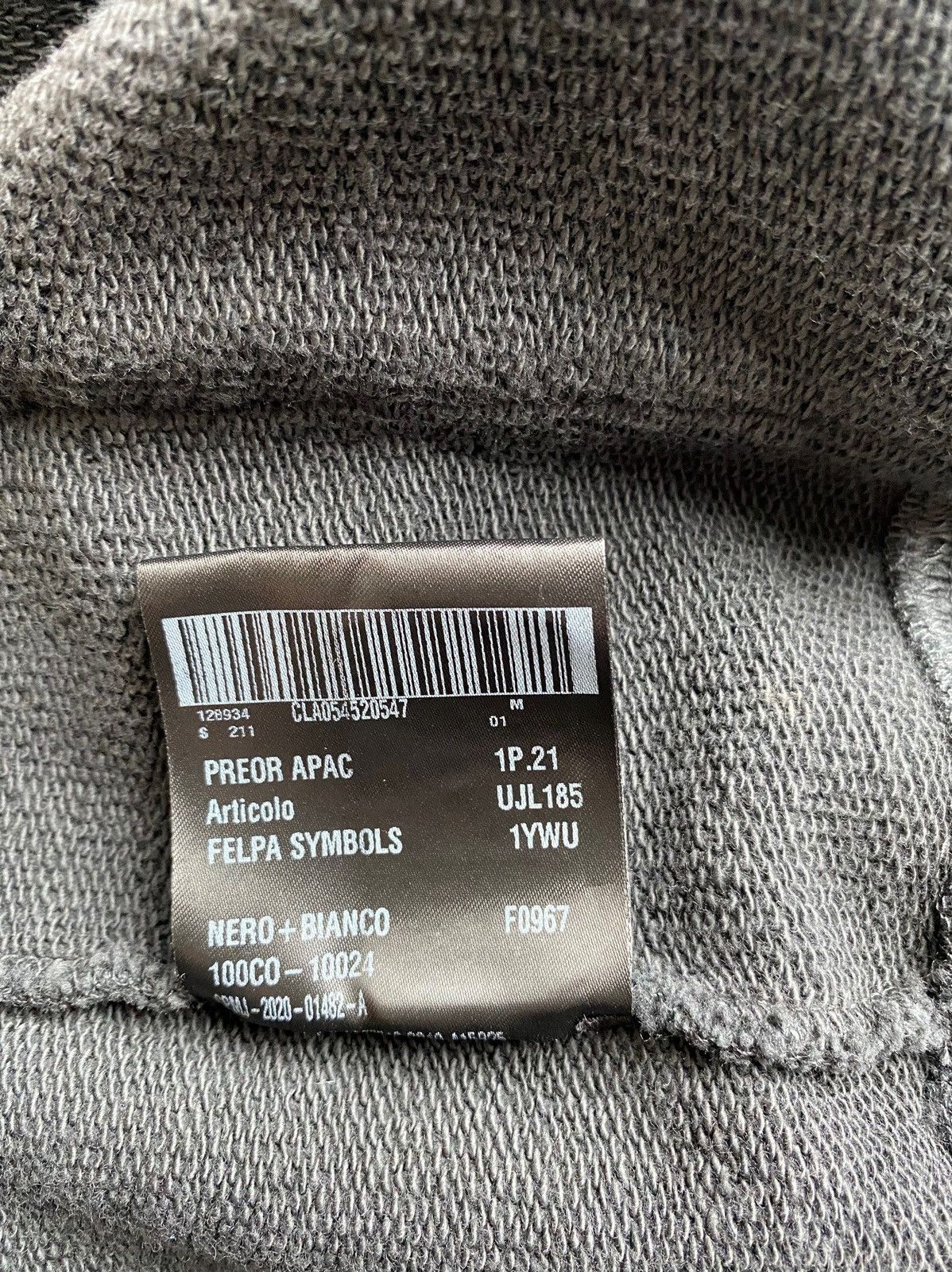Prada Prada x Raf Simons 2021 SS cotton fleece hoodie Size US M / EU 48-50 / 2 - 12 Thumbnail