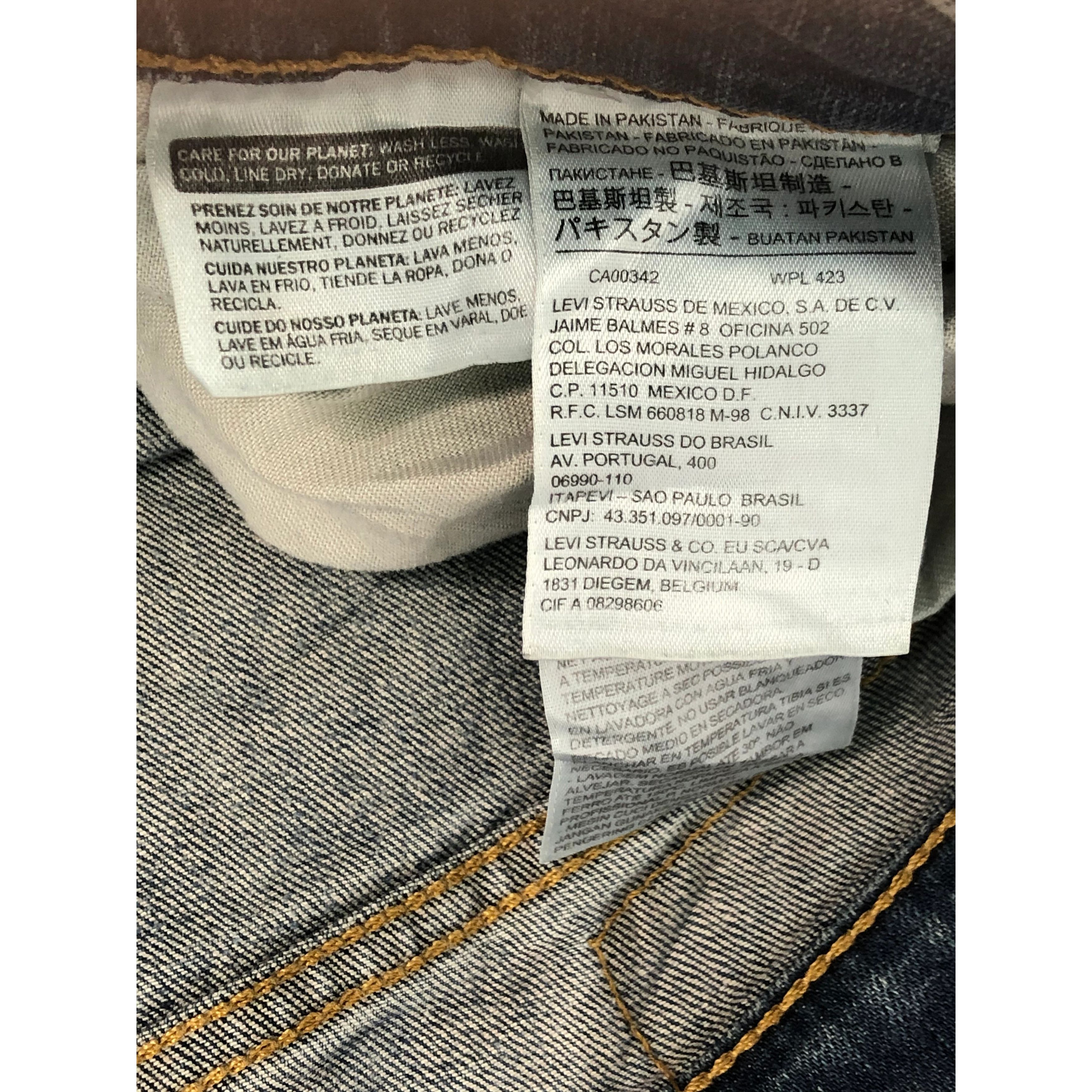 Levi's Vintage Levis Distressed Denim DP0068 Size US 38 / EU 54 - 5 Thumbnail