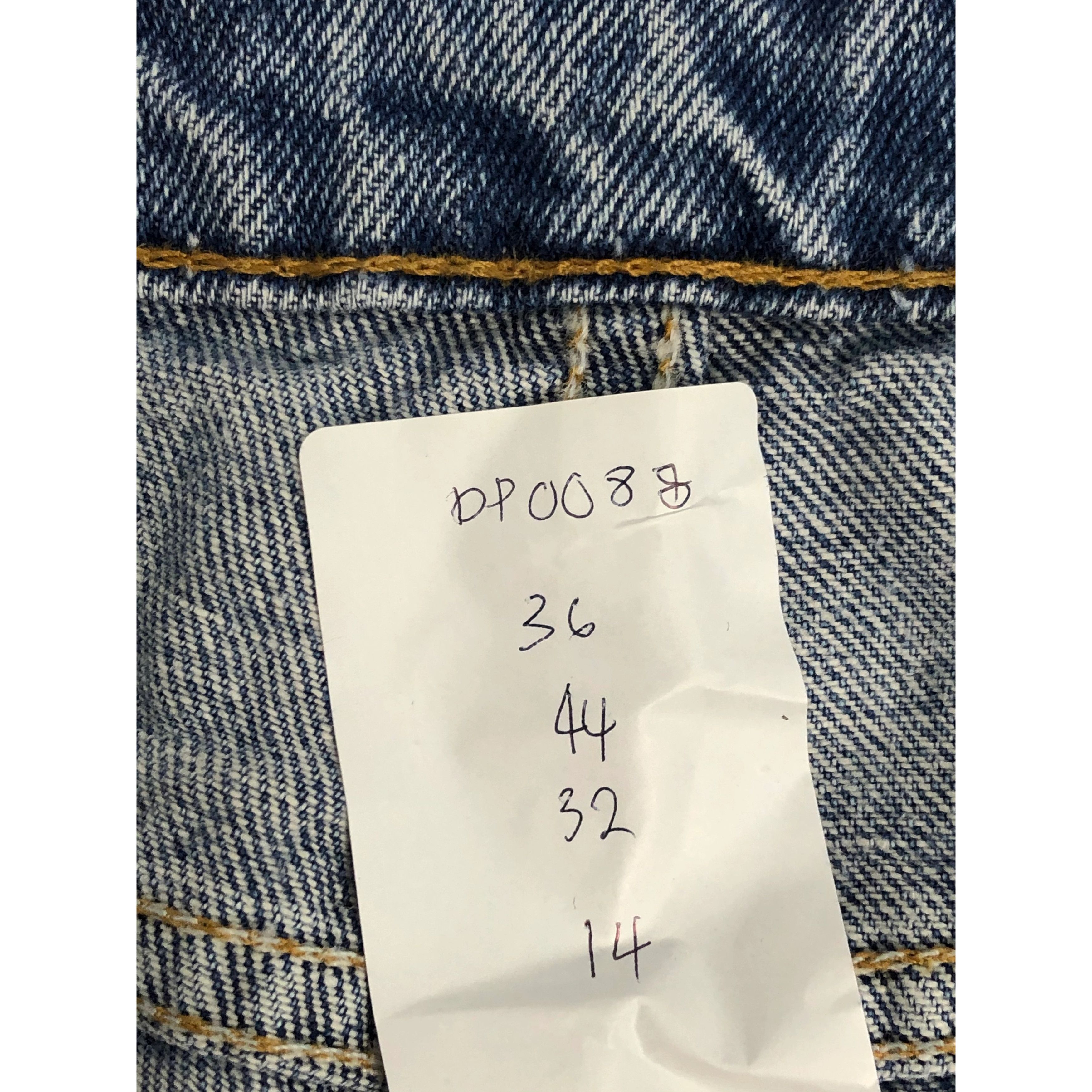 Levi's × Vintage Vintage 90s Levis 560 Comfort Fit Distressed Denim DP0088 Size US 36 / EU 52 - 11 Thumbnail