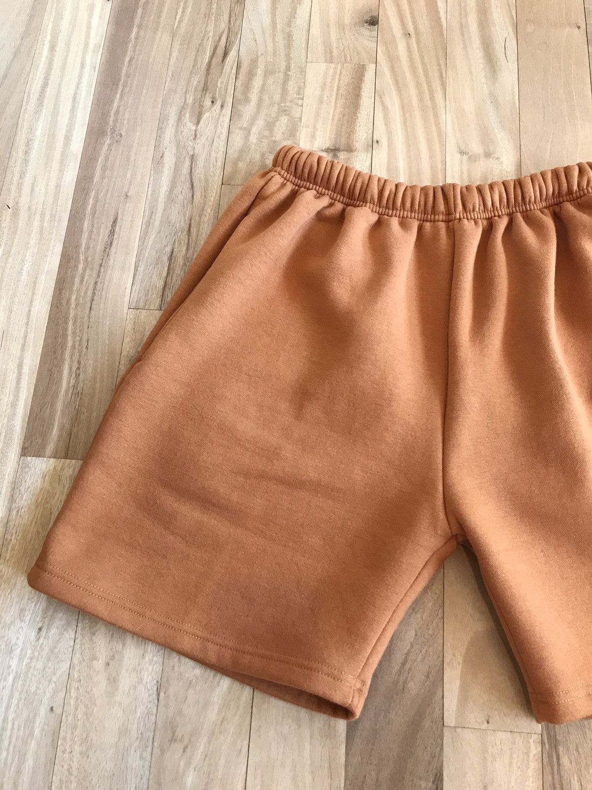 Vintage Fleece sweat shorts burnt orange M Size US 30 / EU 46 - 2 Thumbnail