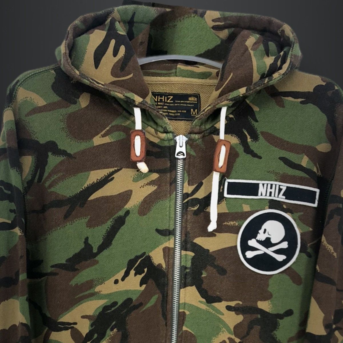 izzue Camo Zip Up Hoodie Size US M / EU 48-50 / 2 - 2 Thumbnail