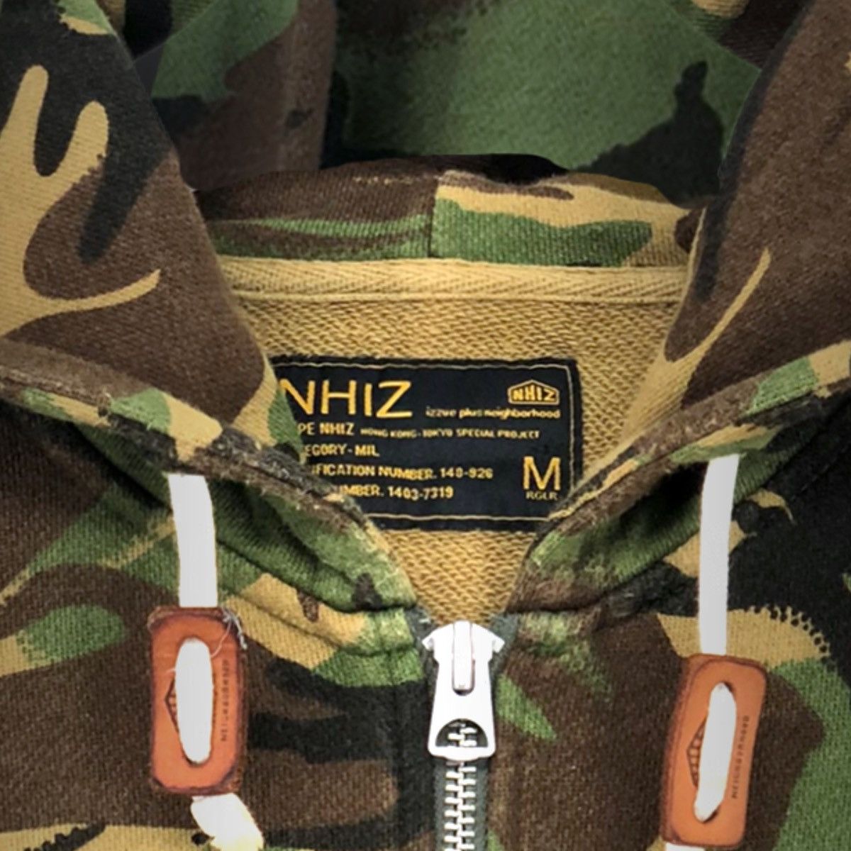 izzue Camo Zip Up Hoodie Size US M / EU 48-50 / 2 - 5 Thumbnail