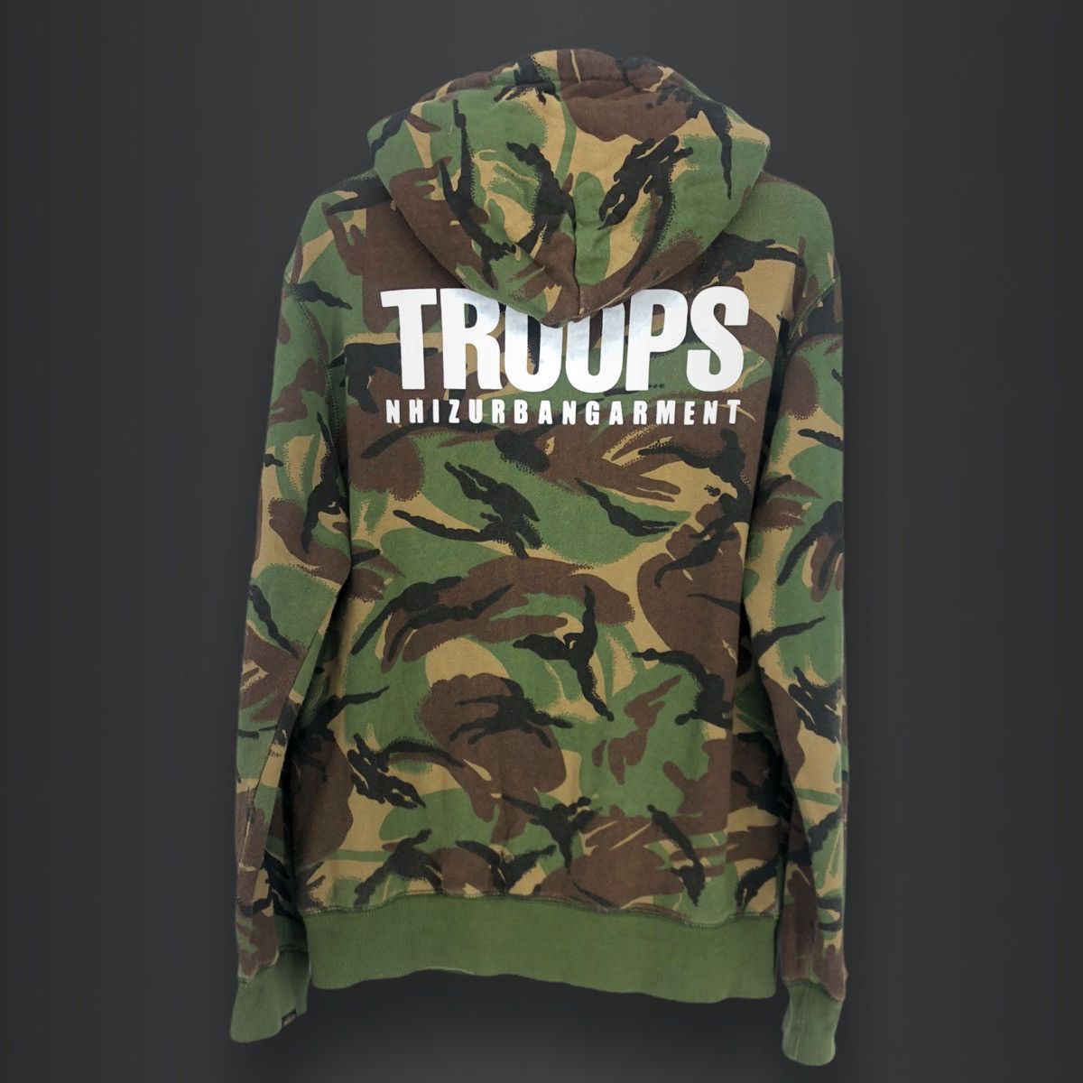 izzue Camo Zip Up Hoodie Size US M / EU 48-50 / 2 - 8 Thumbnail