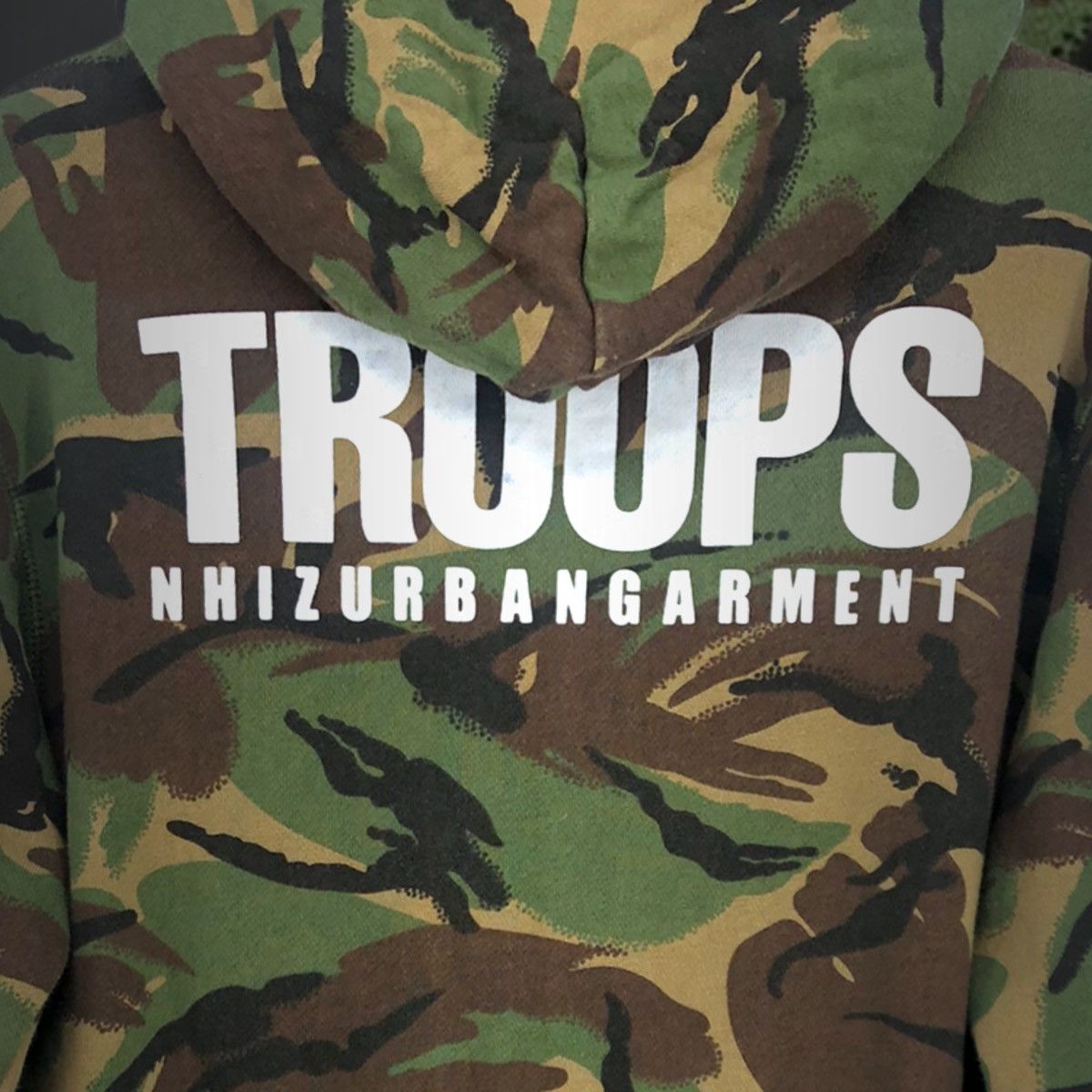 izzue Camo Zip Up Hoodie Size US M / EU 48-50 / 2 - 7 Thumbnail