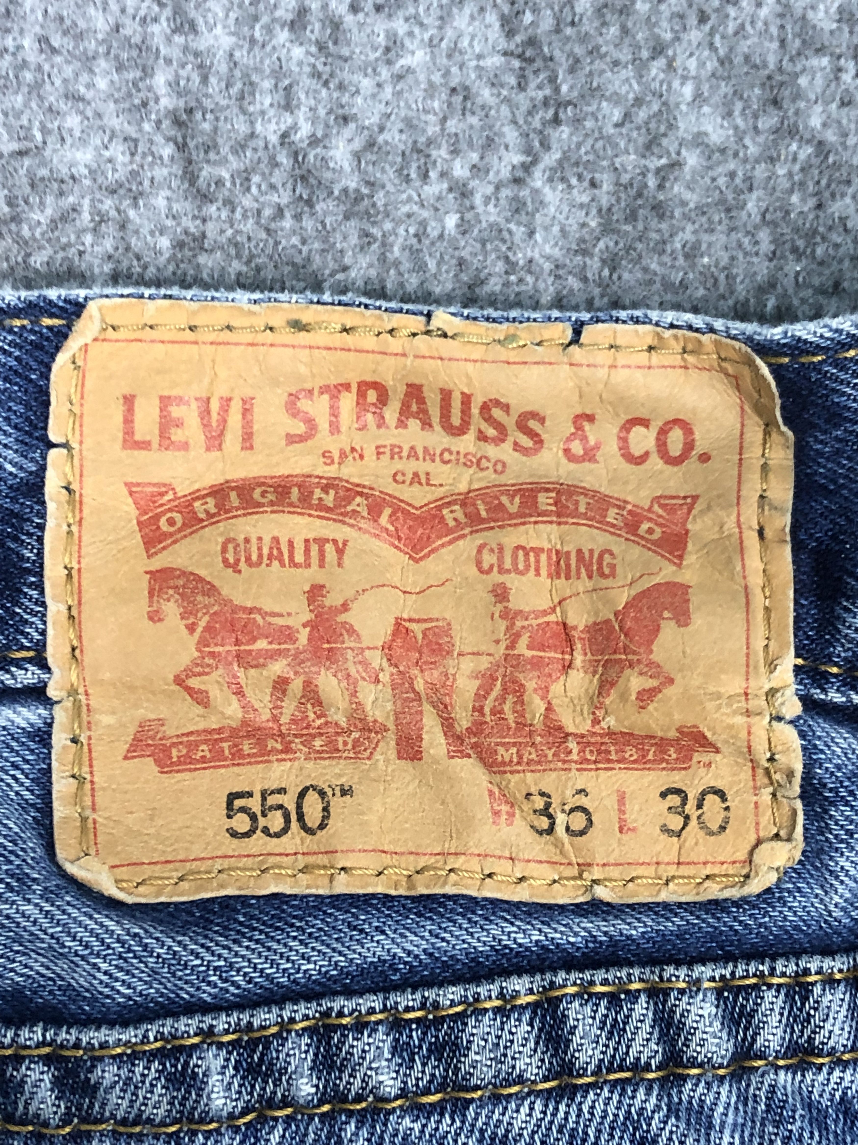 Levi's × Vintage Vintage Levis 550 Jeans DP0470 Size US 36 / EU 52 - 5 Thumbnail