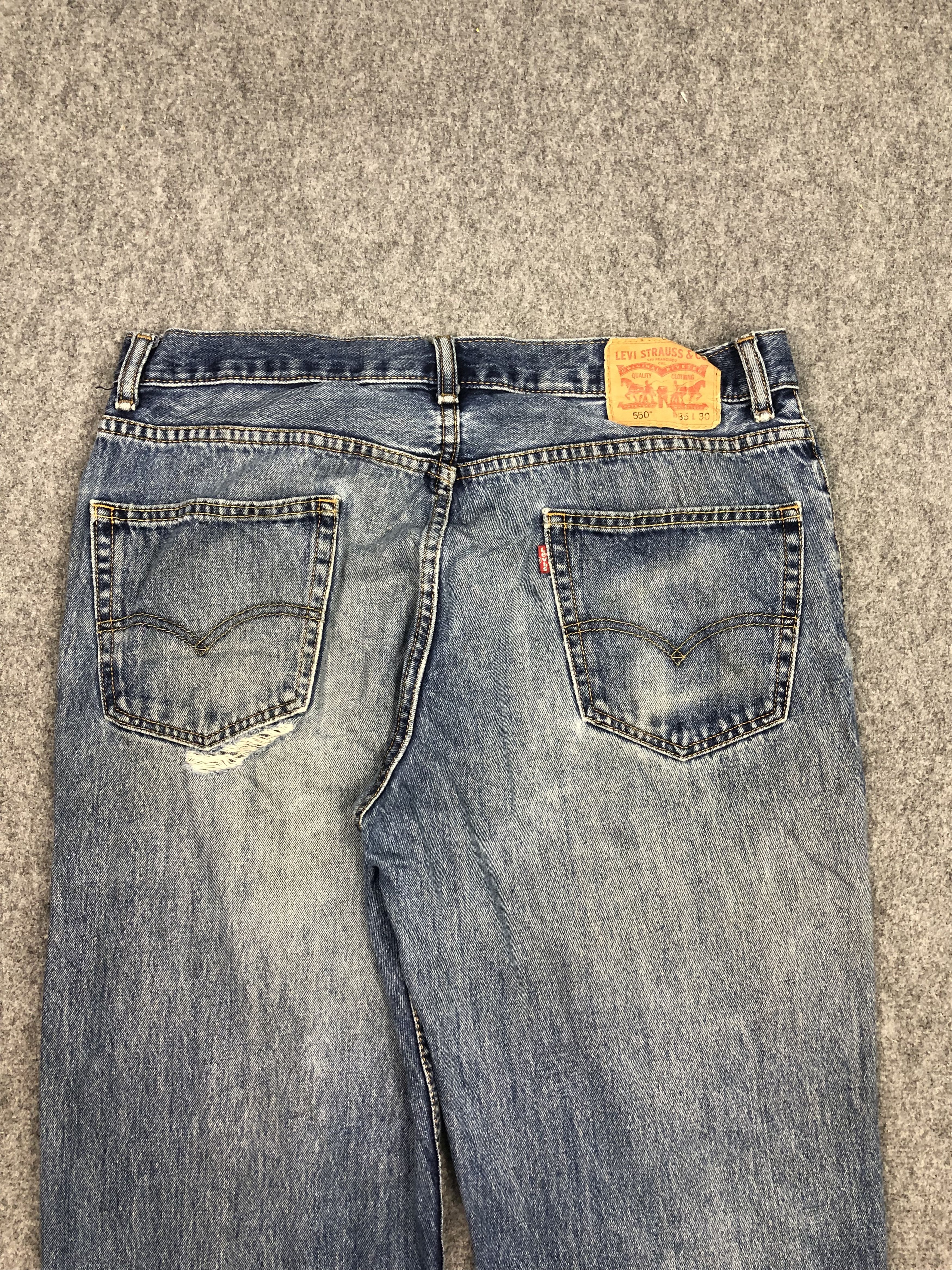 Levi's × Vintage Vintage Levis 550 Jeans DP0470 Size US 36 / EU 52 - 4 Thumbnail