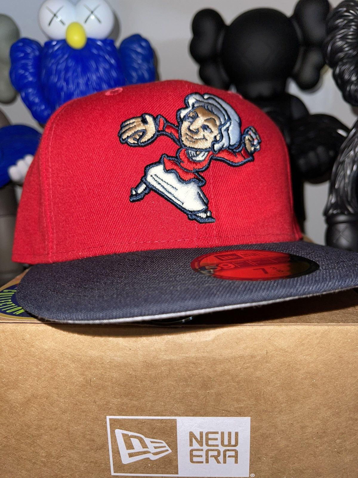 7 3/8 Hat Club MiLB Fredericksburg Nationals Grey UV