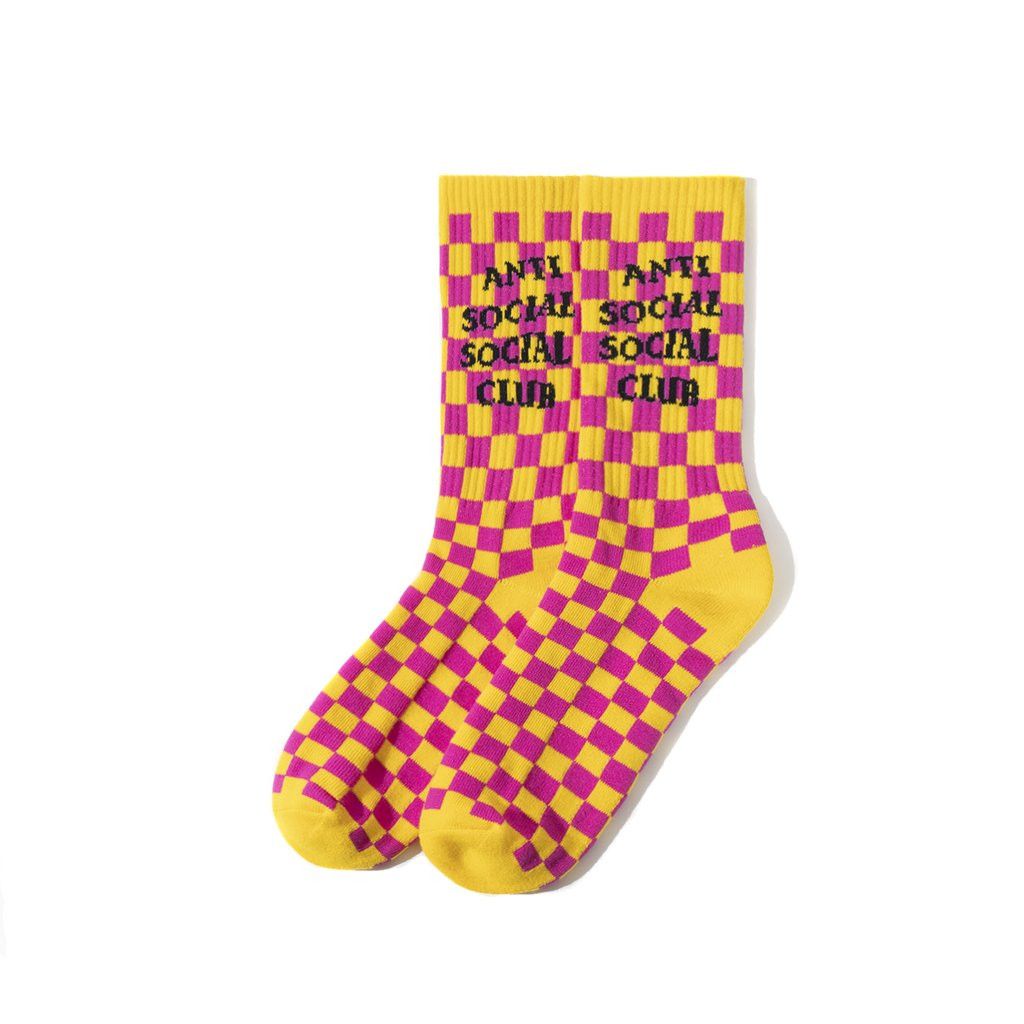 Anti Social Social Club DS ASSC Photo Booth Yellow Socks Supreme Bape CPFM kith Size ONE SIZE - 3 Thumbnail