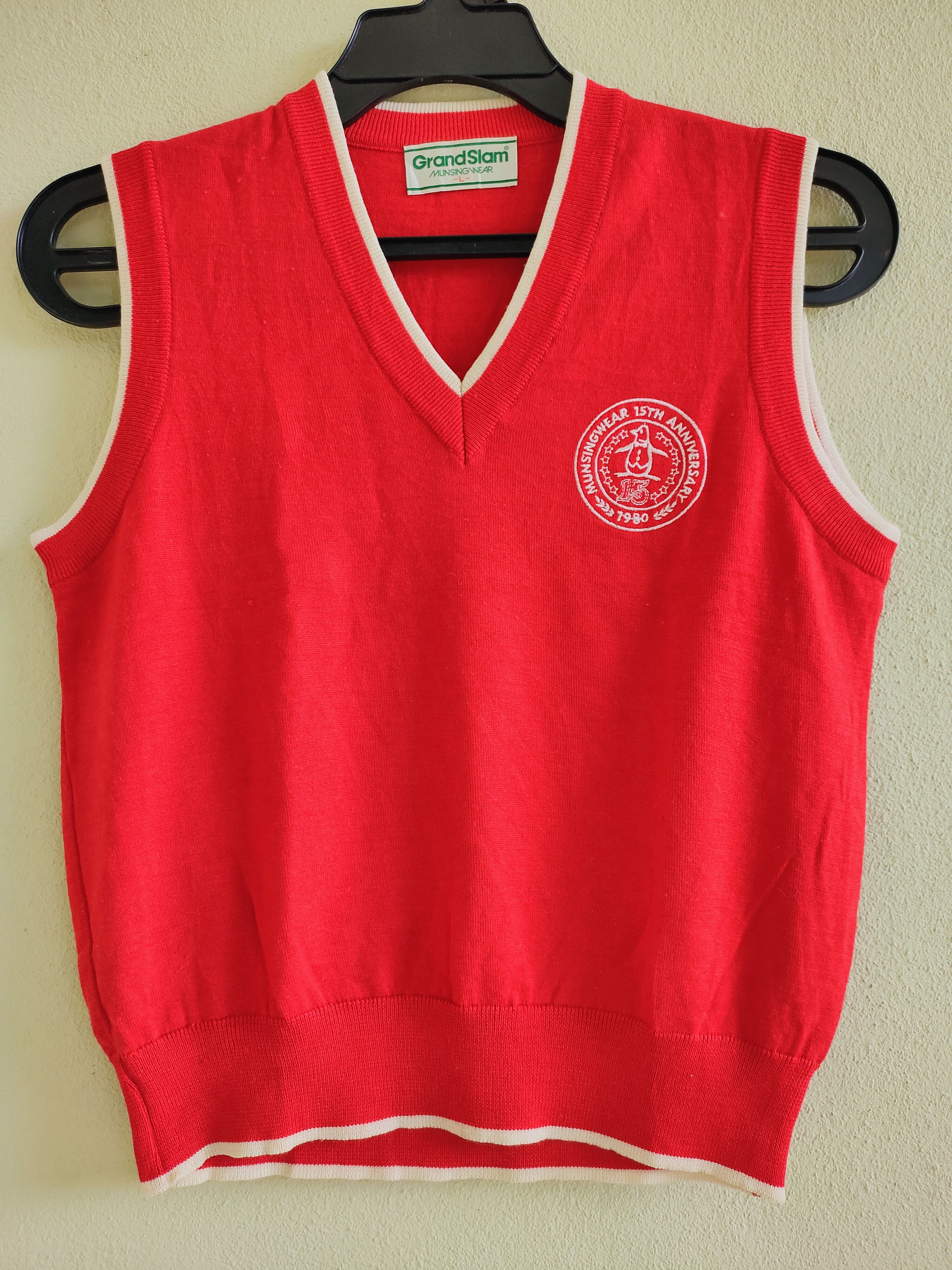 Grand Slam × Vintage Vintage GRAND SLAM knitwear vest sweater embroidered logo Size US M / EU 48-50 / 2 - 1 Thumbnail