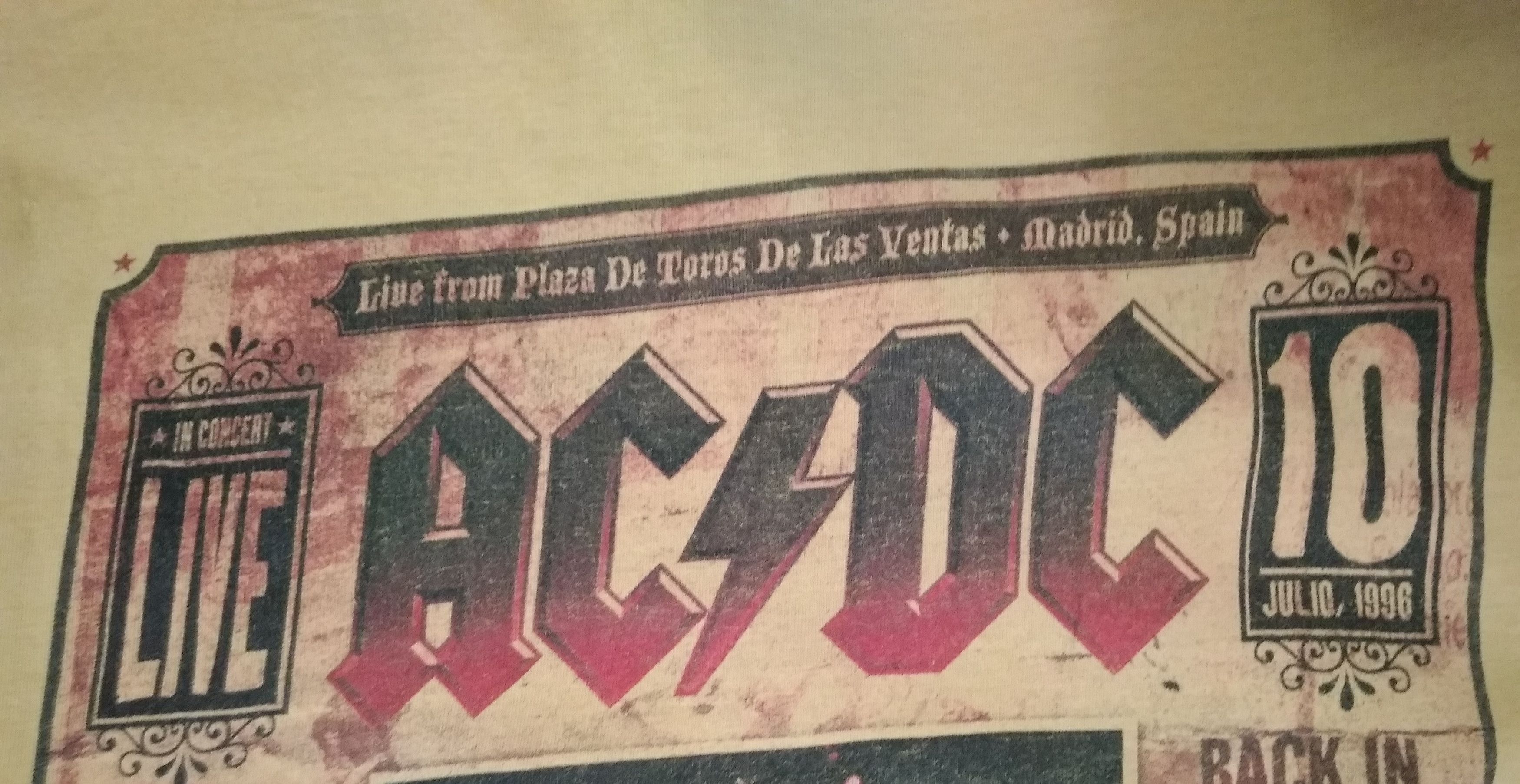 AC/DC × Band Tees × Vintage Vintage Band Tees AC / DC No Bull Tee Size US L / EU 52-54 / 3 - 4 Thumbnail