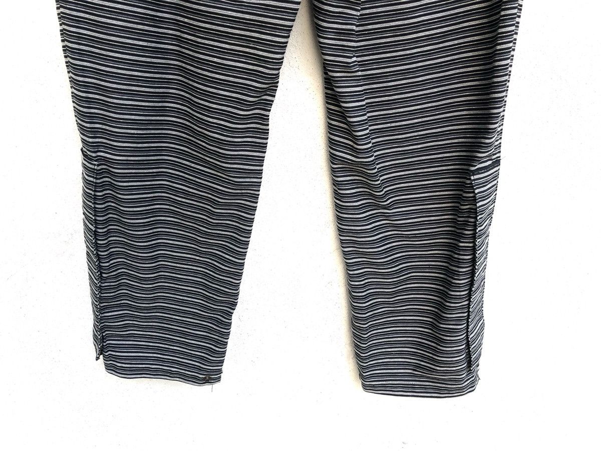 Vintage Vtg Japan Brand Rapidex System Horizontal Stripes Trouser Size US 34 / EU 50 - 8 Thumbnail