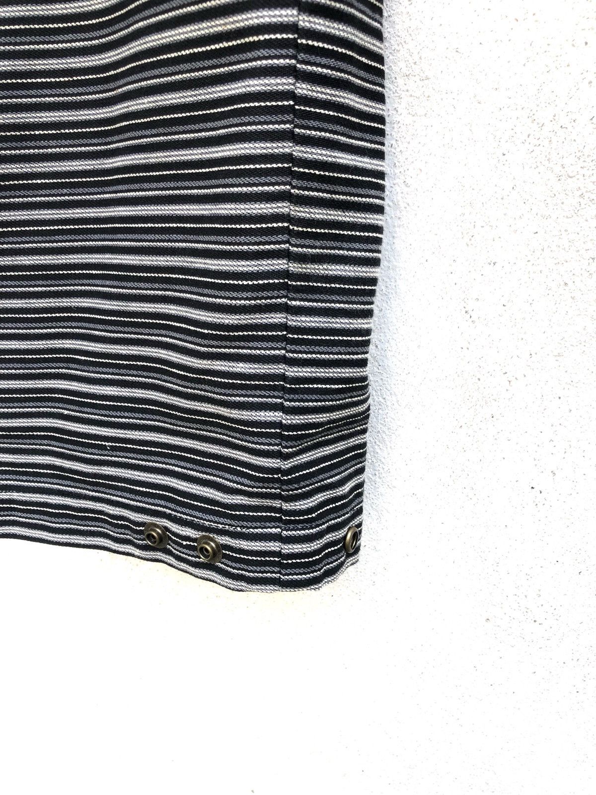 Vintage Vtg Japan Brand Rapidex System Horizontal Stripes Trouser Size US 34 / EU 50 - 4 Thumbnail