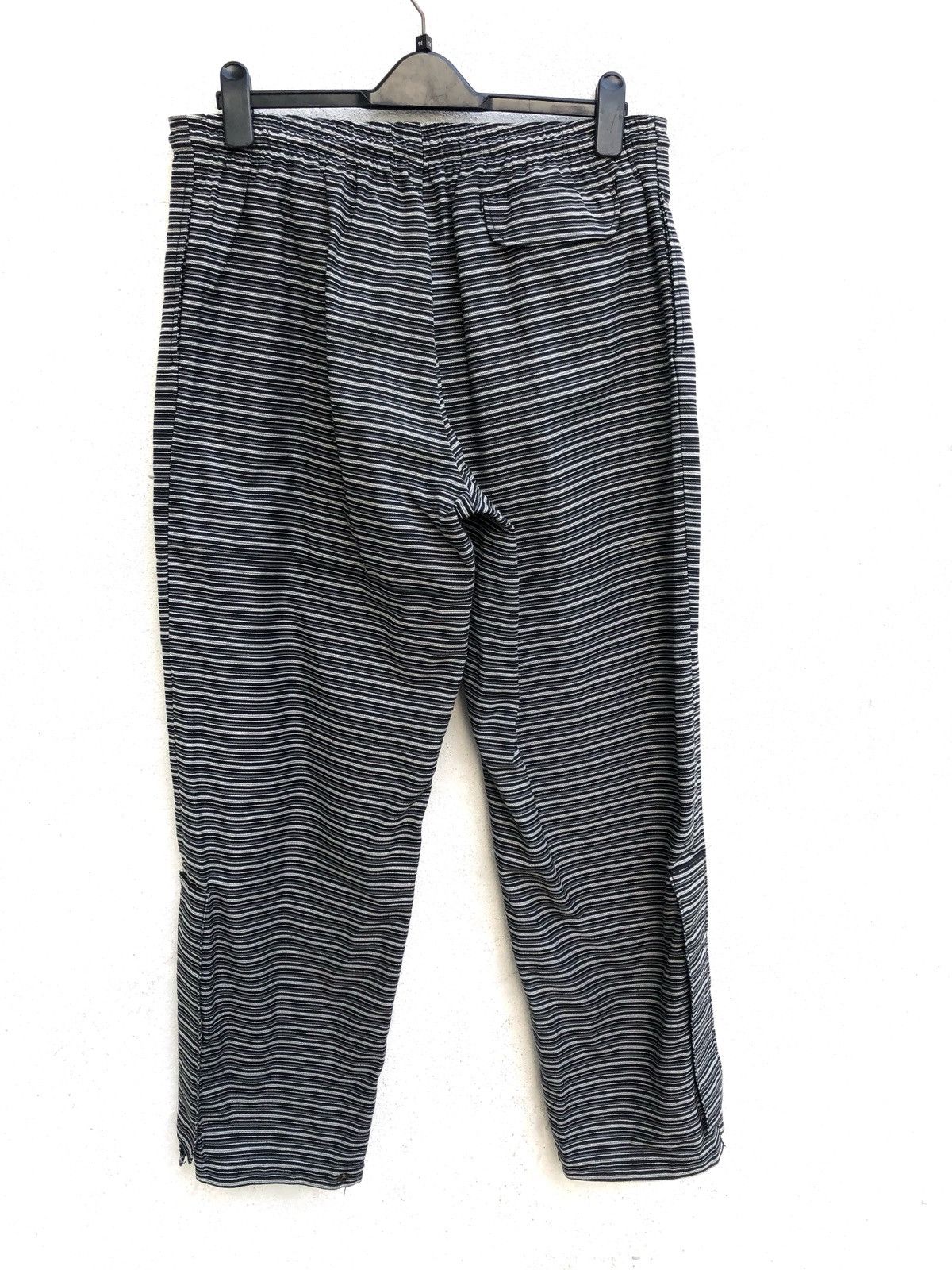 Vintage Vtg Japan Brand Rapidex System Horizontal Stripes Trouser Size US 34 / EU 50 - 6 Thumbnail