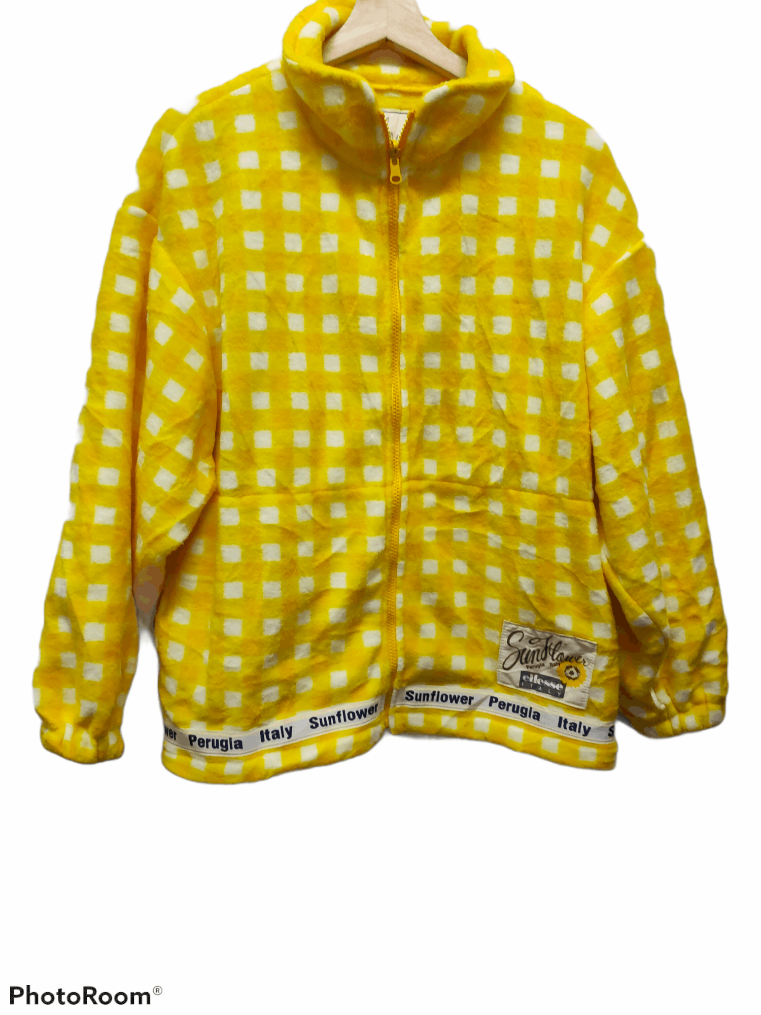 Ellesse × Other Ellesse sunflower Perugia Italy fleece zipper jacket Size US XL / EU 56 / 4 - 1 Thumbnail