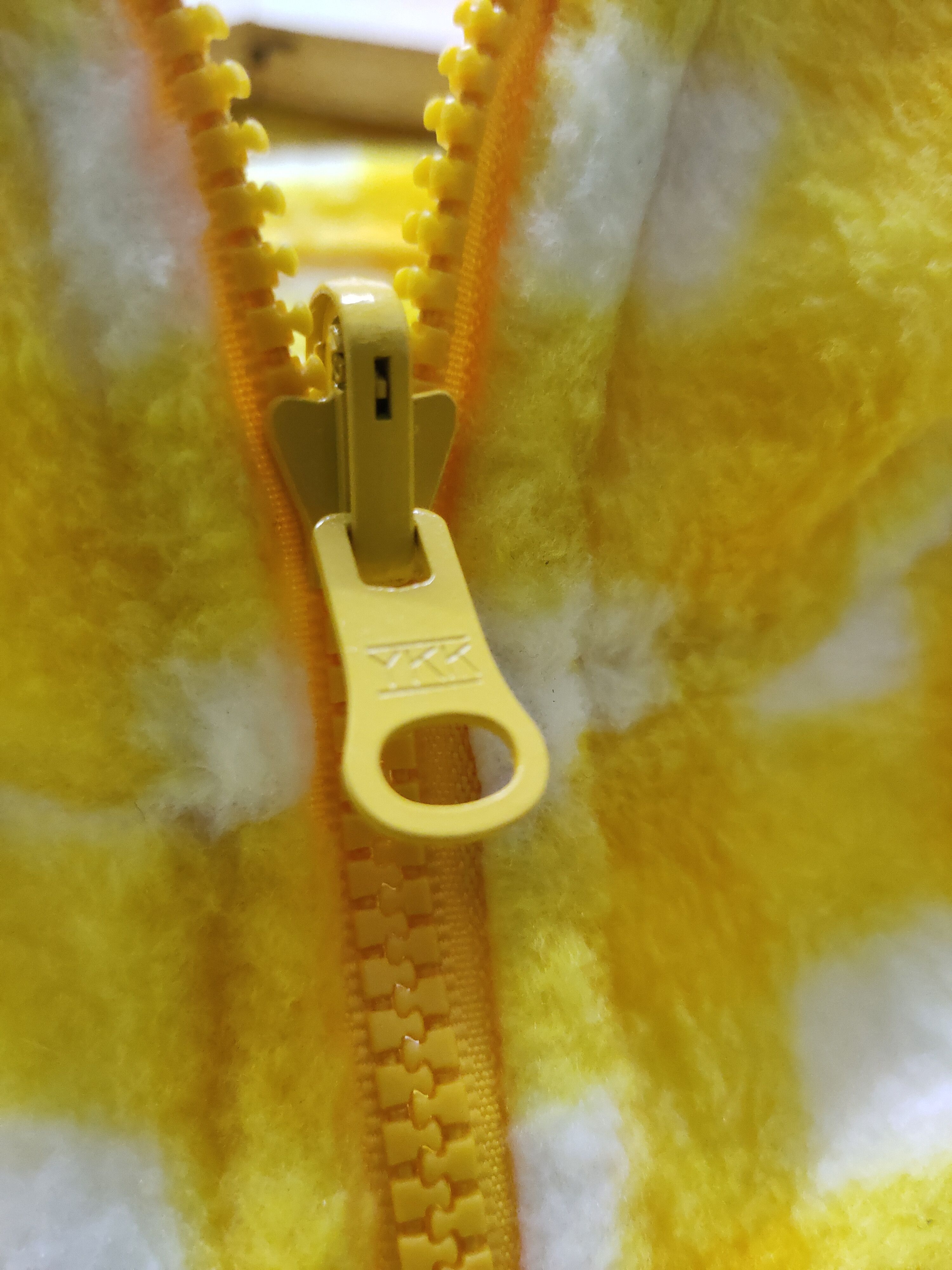 Ellesse sunflower Perugia Italy fleece zipper jacket