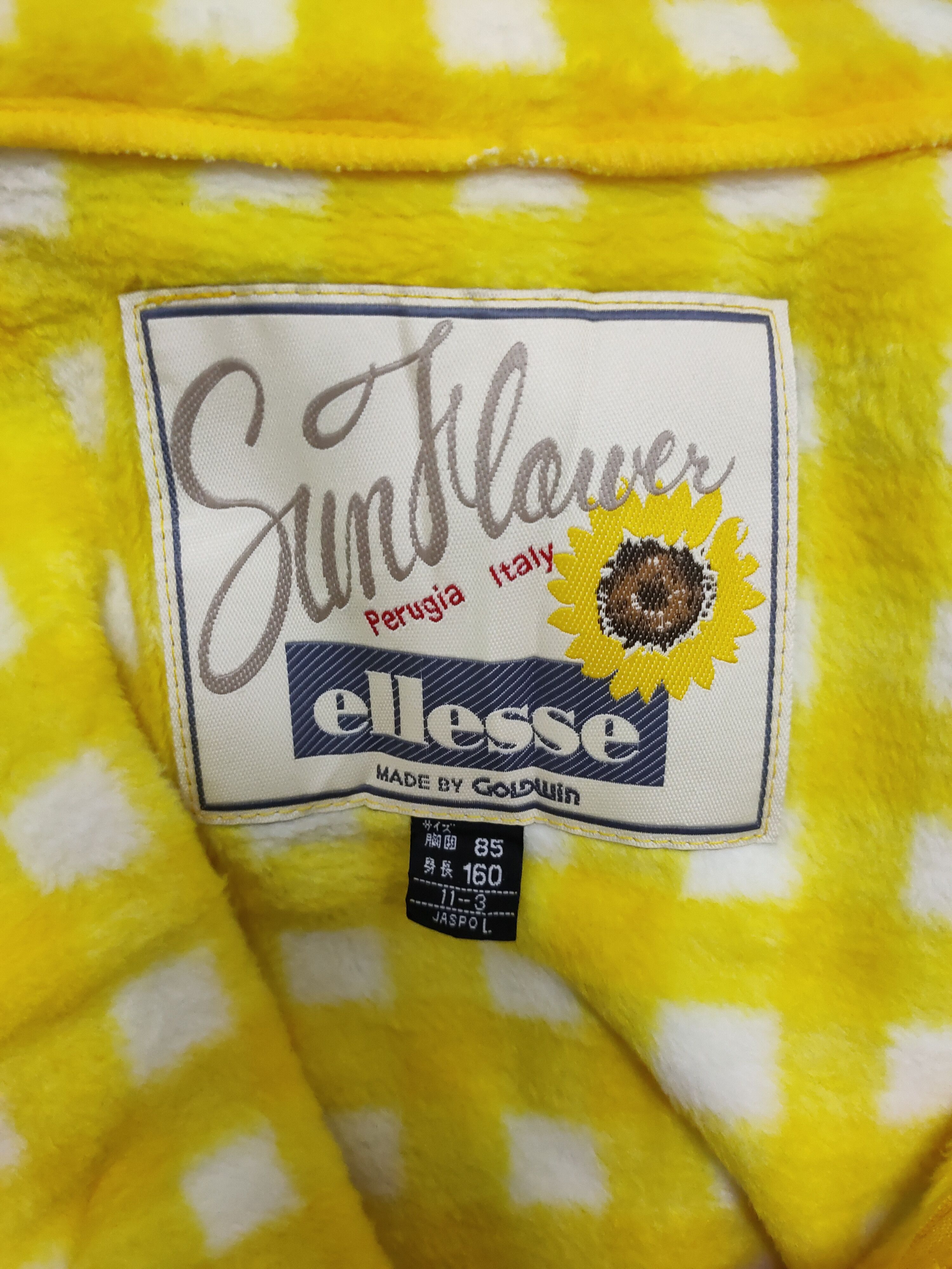 Ellesse × Other Ellesse sunflower Perugia Italy fleece zipper jacket Size US XL / EU 56 / 4 - 9 Thumbnail