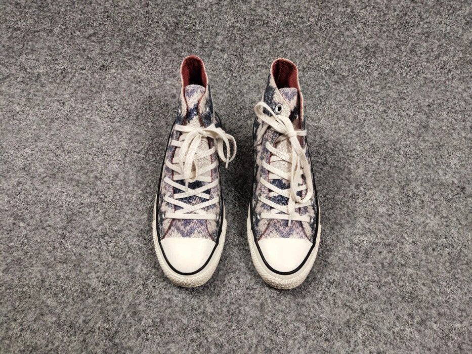 Converse × Missoni Converse Missoni Chuck Taylor All Star Hi Top Zig Sneakers Size US 6 / EU 39 - 5 Thumbnail