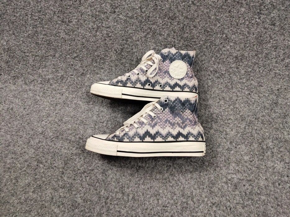 Converse × Missoni Converse Missoni Chuck Taylor All Star Hi Top Zig Sneakers Size US 6 / EU 39 - 9 Thumbnail