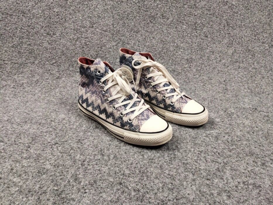 Converse × Missoni Converse Missoni Chuck Taylor All Star Hi Top Zig Sneakers Size US 6 / EU 39 - 4 Thumbnail