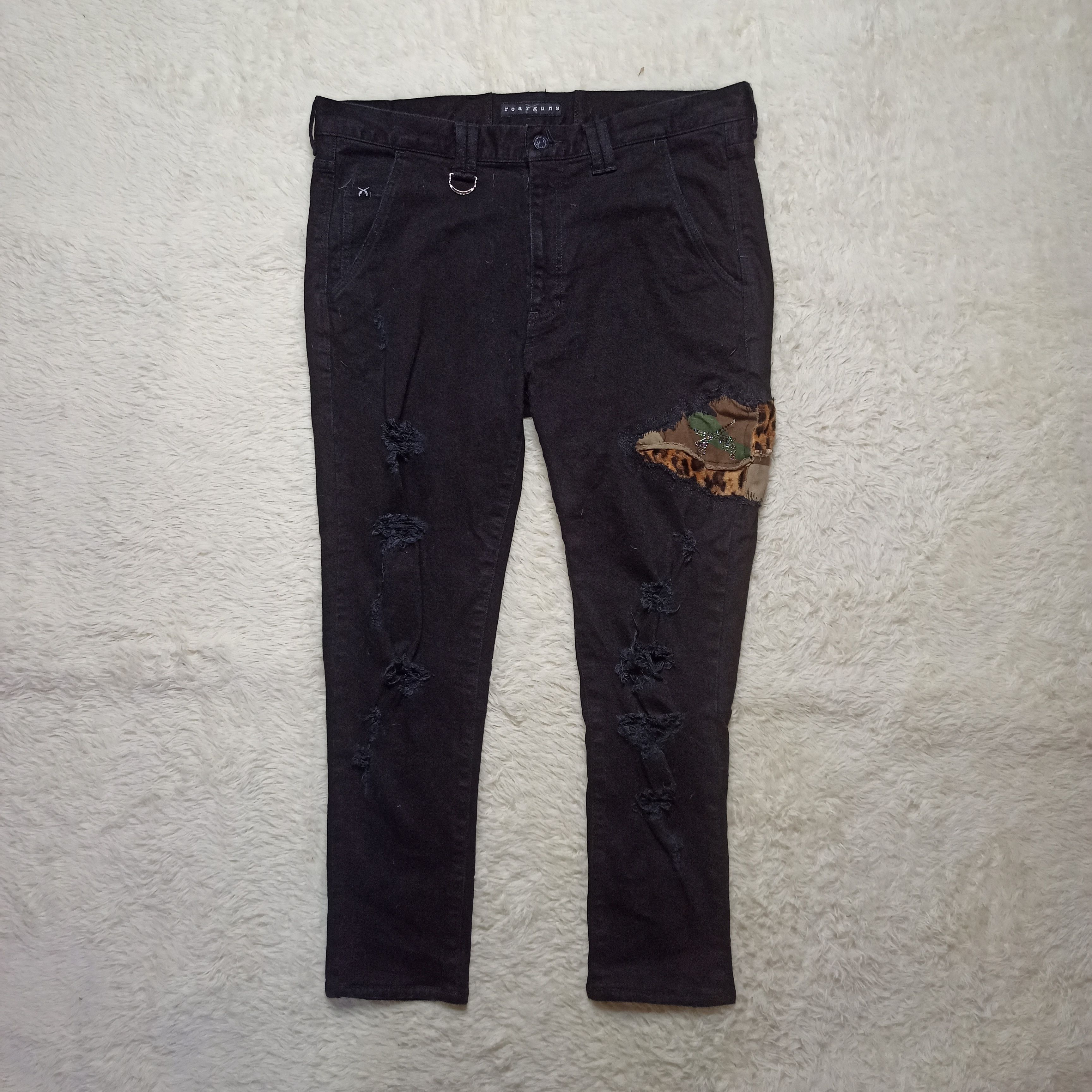Roar × roarguns Roar Guns A/W 18 PISTOL HF BROKEN TWILL STRETCH PANTS Size US 36 / EU 52 - 1 Thumbnail
