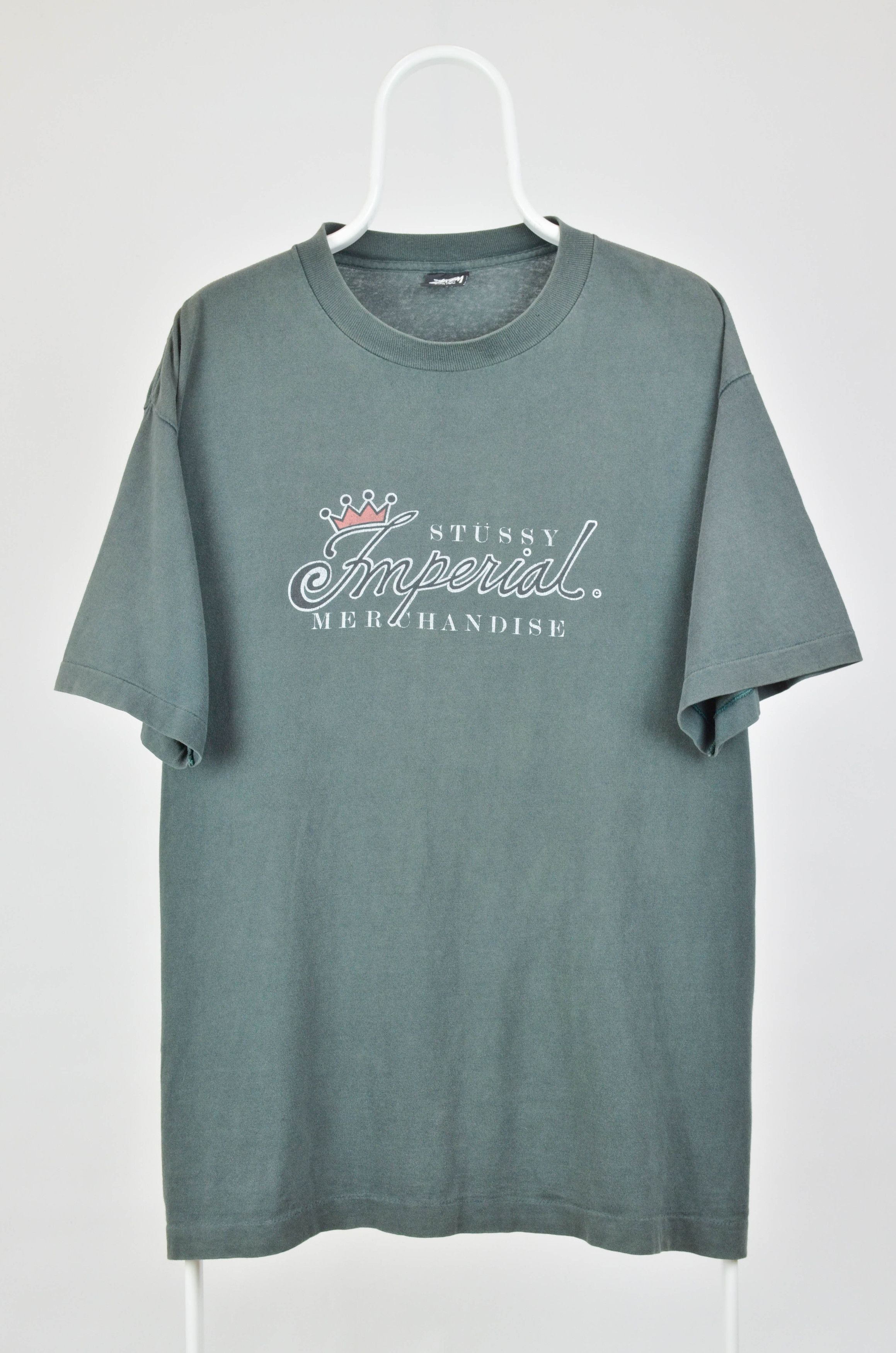 Vintage Stussy Imperial 90s T Shirt 1642AC | Grailed