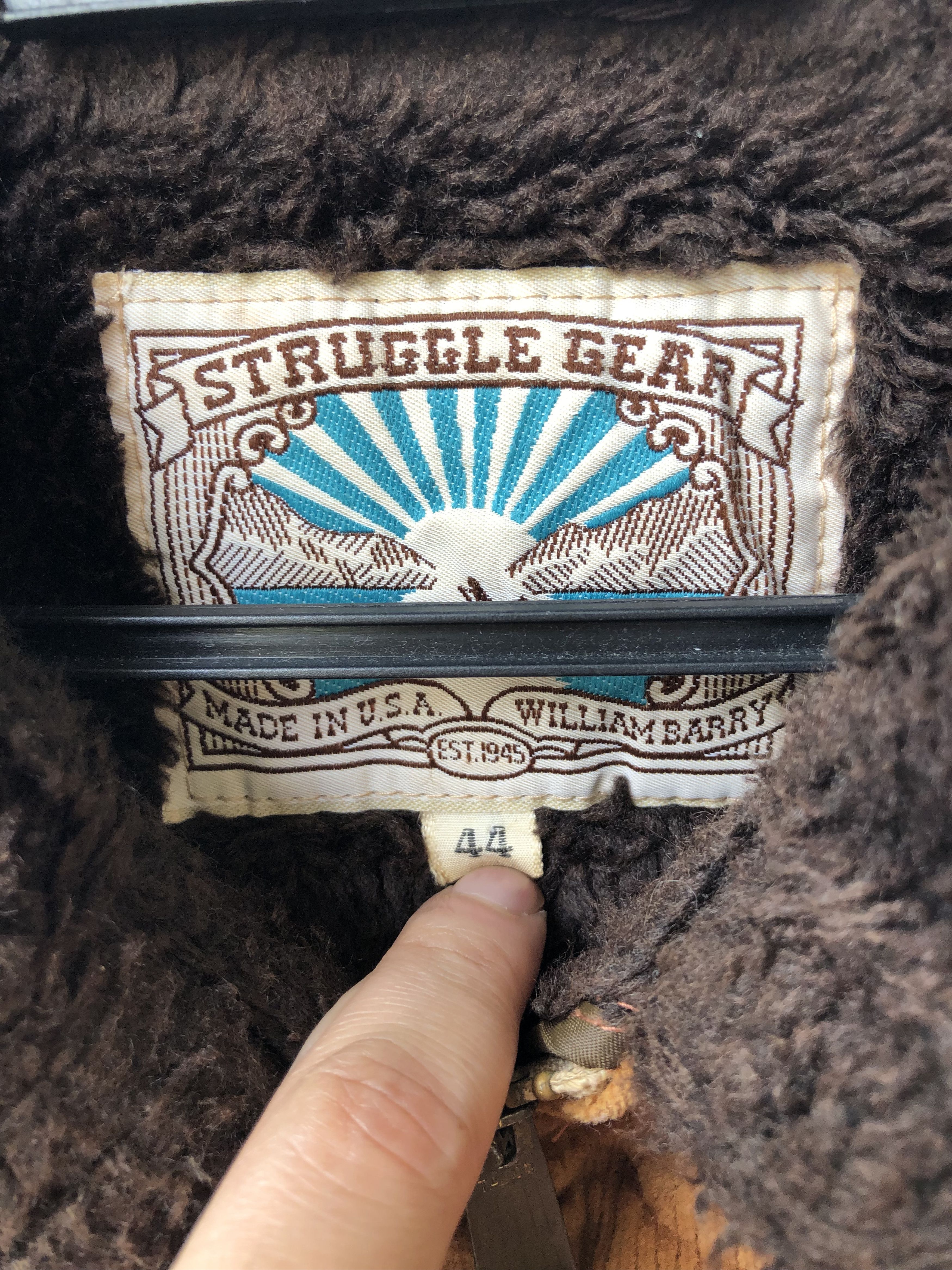 Vintage × William Barry VINTAGE WILLIAM BARRY STRUGGLE GEAR CORDUROY JACKET Size US M / EU 48-50 / 2 - 9 Thumbnail