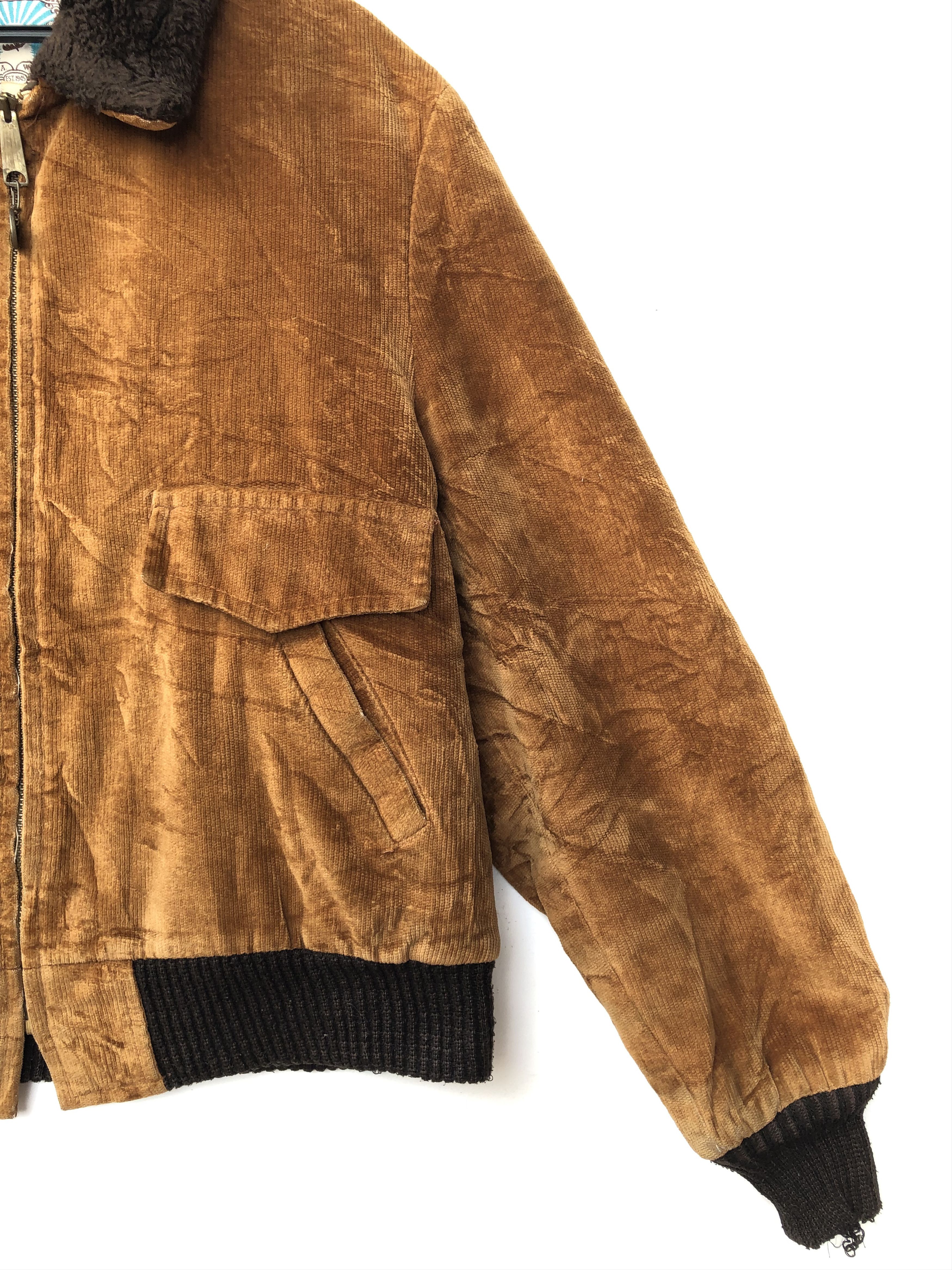 Vintage × William Barry VINTAGE WILLIAM BARRY STRUGGLE GEAR CORDUROY JACKET Size US M / EU 48-50 / 2 - 4 Thumbnail