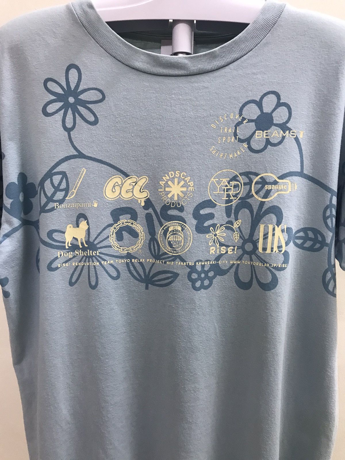Beams Plus × Japanese Brand Beams Tee Floral Design Tee Size US M / EU 48-50 / 2 - 2 Thumbnail