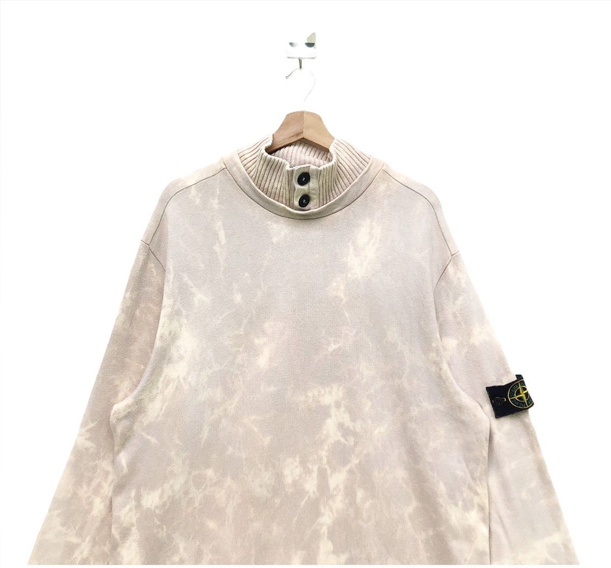 Stone Island Stone Island Acid Wash Tie dye Pullover jumper sweatshirt Size US L / EU 52-54 / 3 - 3 Thumbnail