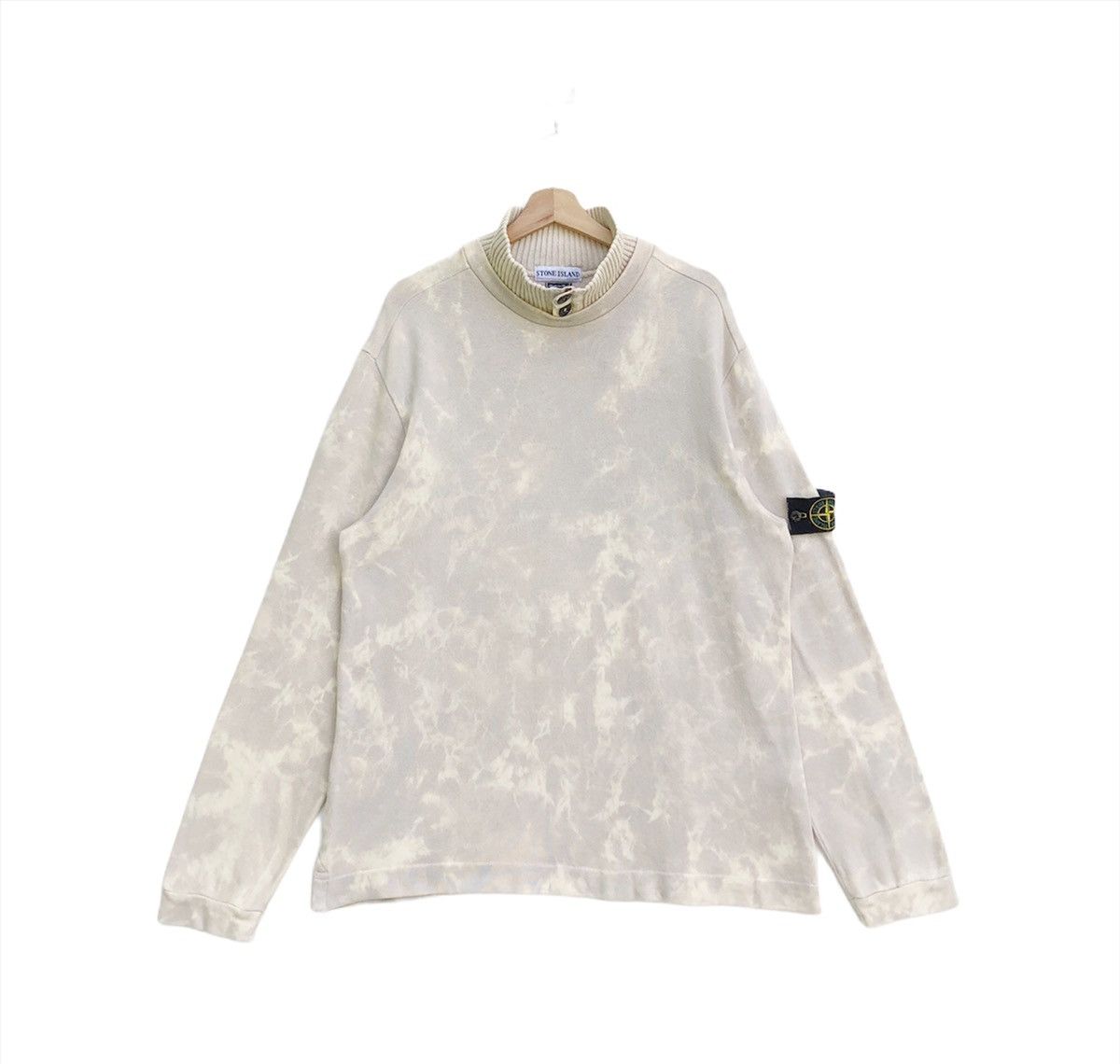 Stone Island Stone Island Acid Wash Tie dye Pullover jumper sweatshirt Size US L / EU 52-54 / 3 - 1 Thumbnail