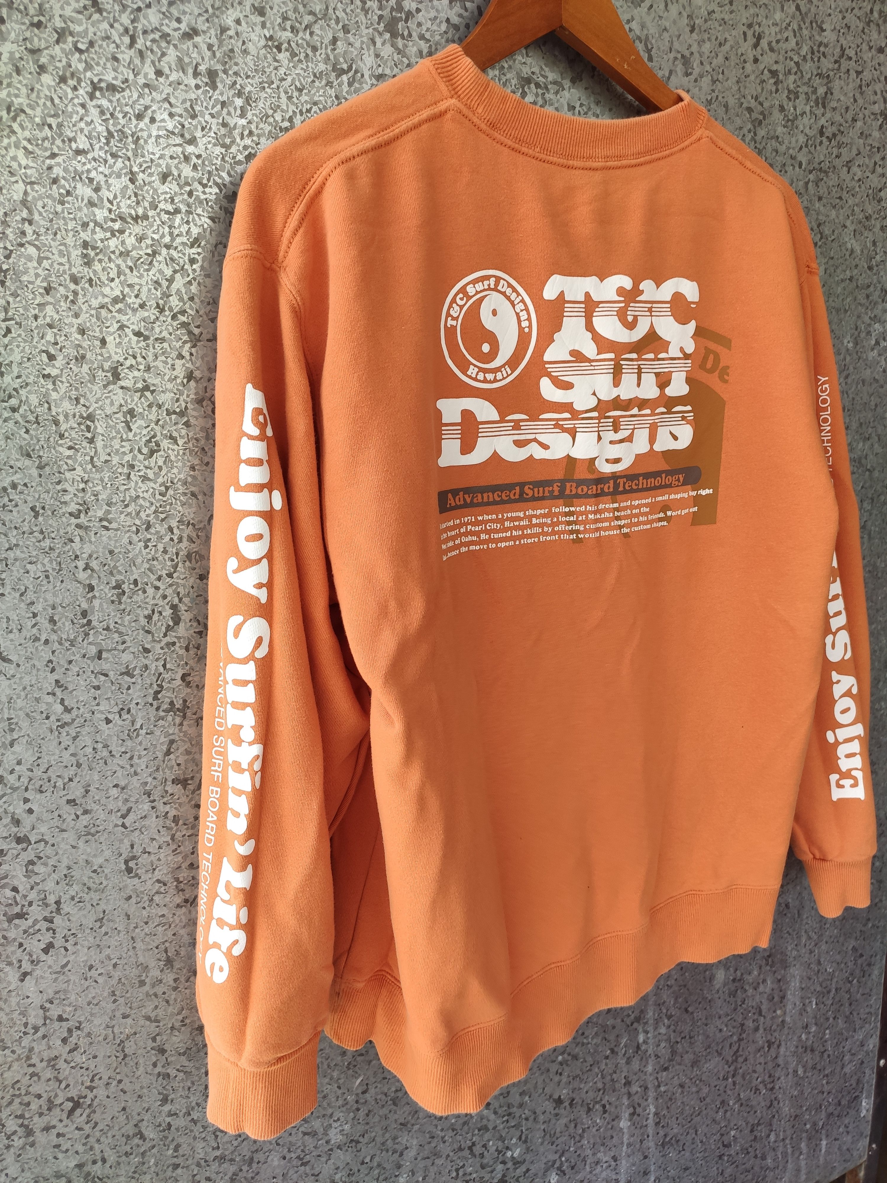 Sun Surf Vintage T & C sweatshirt big logo surfing Size US M / EU 48-50 / 2 - 3 Thumbnail