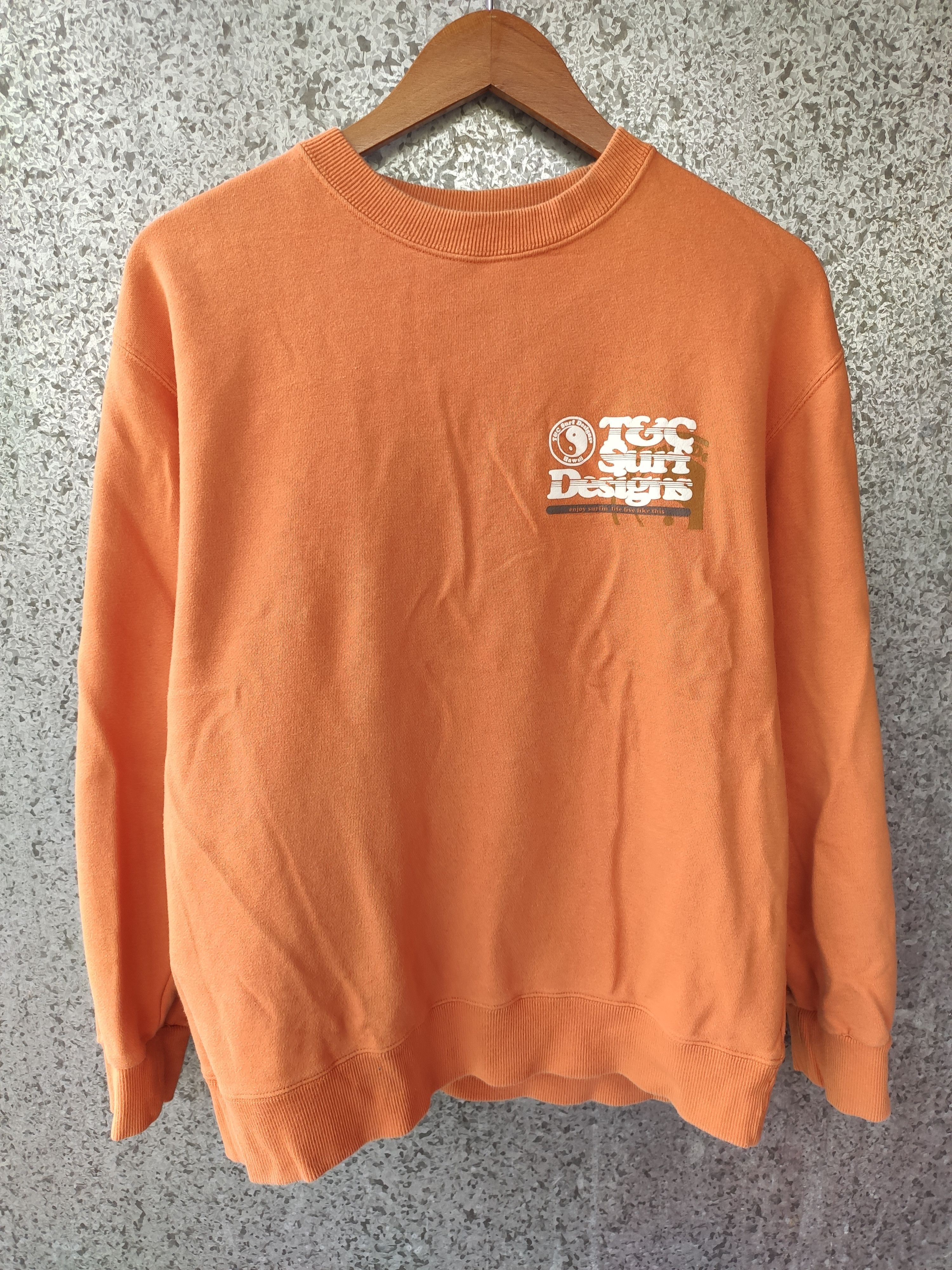 Sun Surf Vintage T & C sweatshirt big logo surfing Size US M / EU 48-50 / 2 - 2 Thumbnail