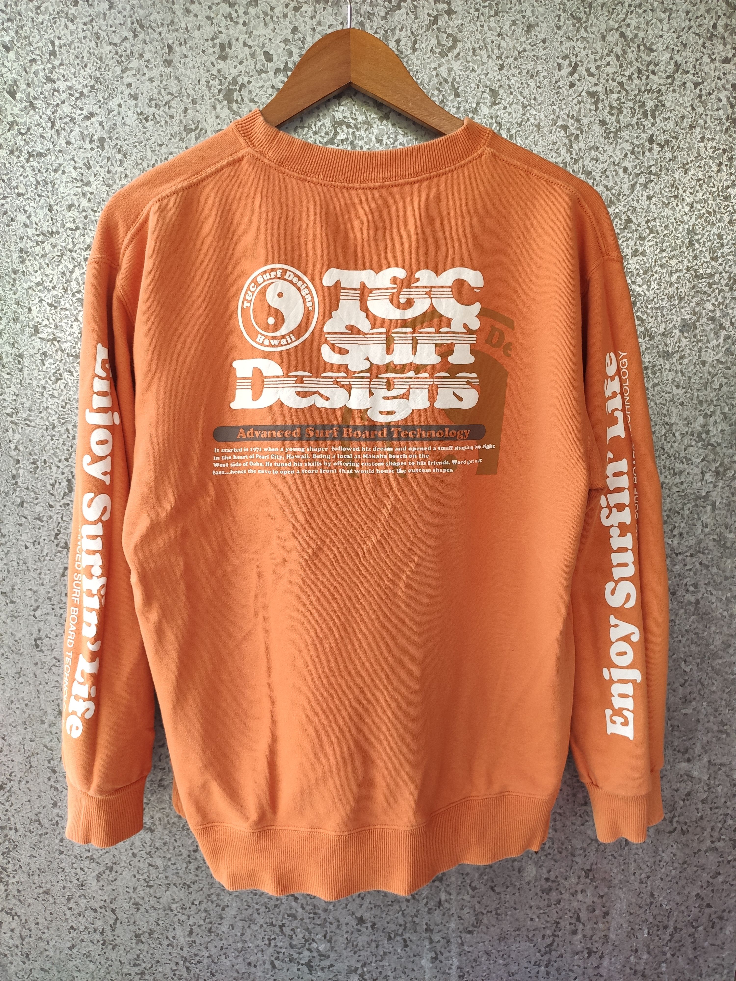 Sun Surf Vintage T & C sweatshirt big logo surfing Size US M / EU 48-50 / 2 - 1 Thumbnail