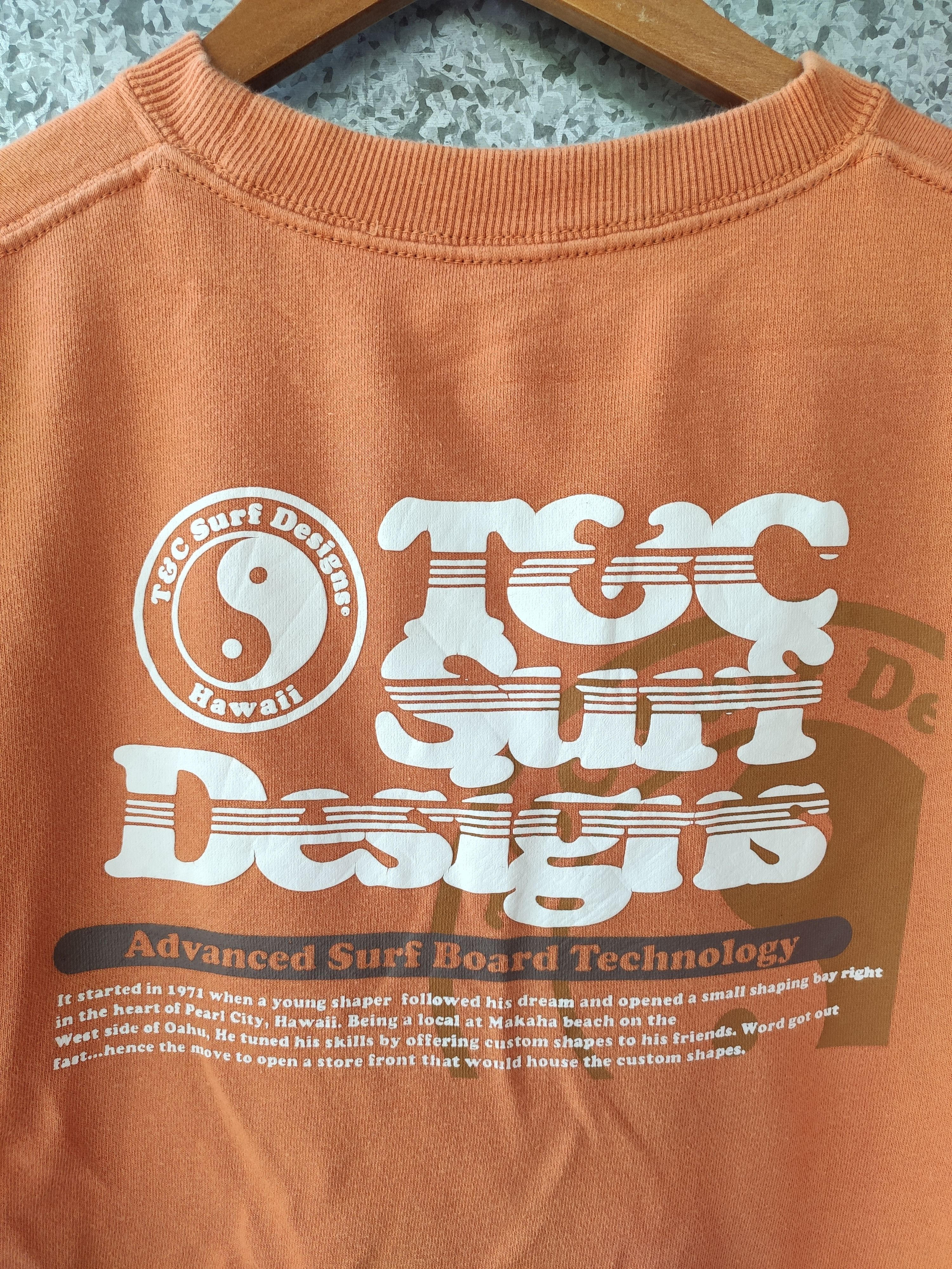 Sun Surf Vintage T & C sweatshirt big logo surfing Size US M / EU 48-50 / 2 - 4 Thumbnail